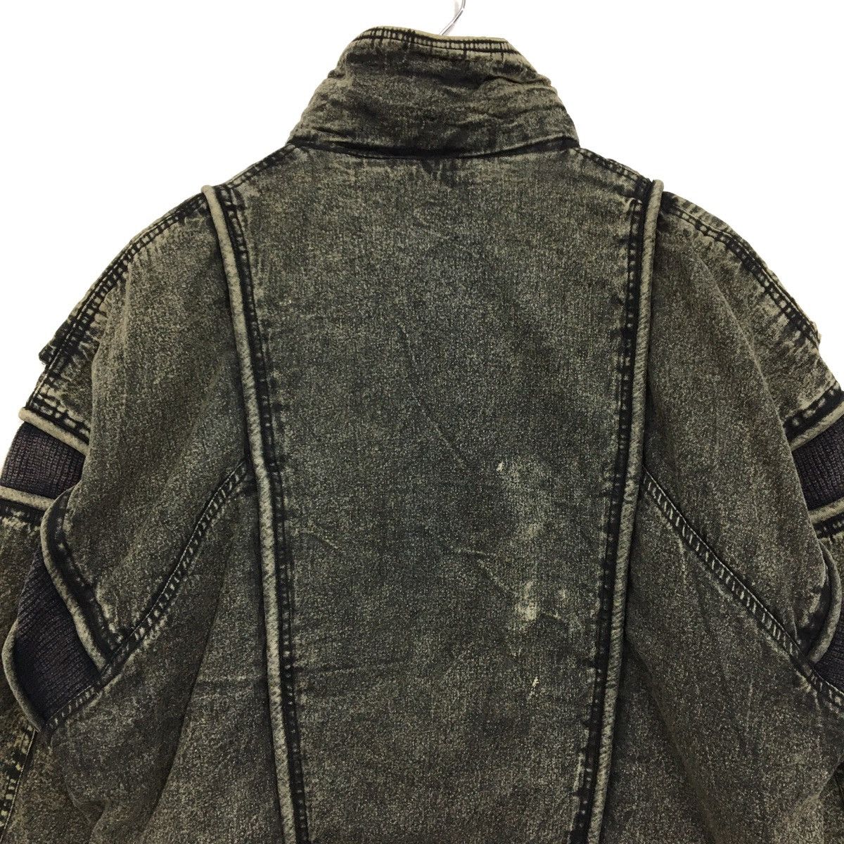 Vintage Vintage Motorcycle Denim Jacket Zip Up Size L Size US L / EU 52-54 / 3 - 8 Thumbnail