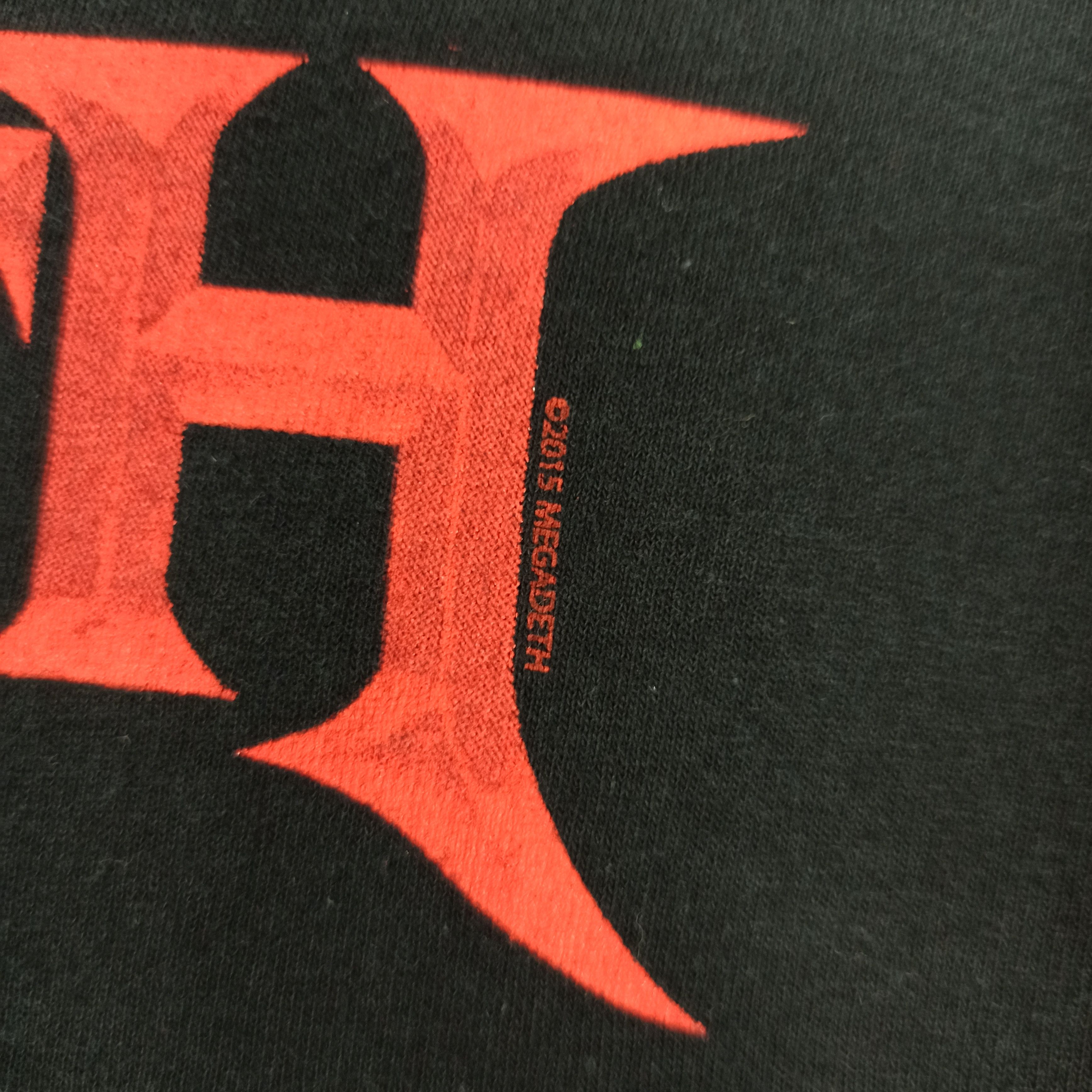 Band Tees Megadeth Australian Tour 2015 Rock band Tshirt Promo Size US M / EU 48-50 / 2 - 6 Thumbnail
