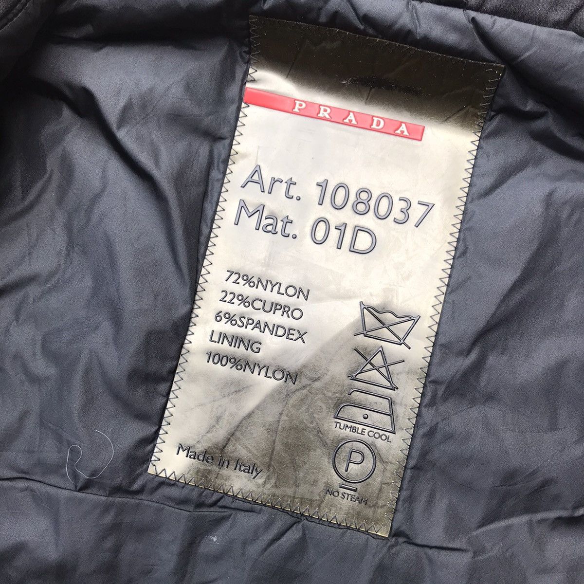 Prada Vintage 90’s Prada Sport Paded Long Jacket Size US M / EU 48-50 / 2 - 13 Thumbnail