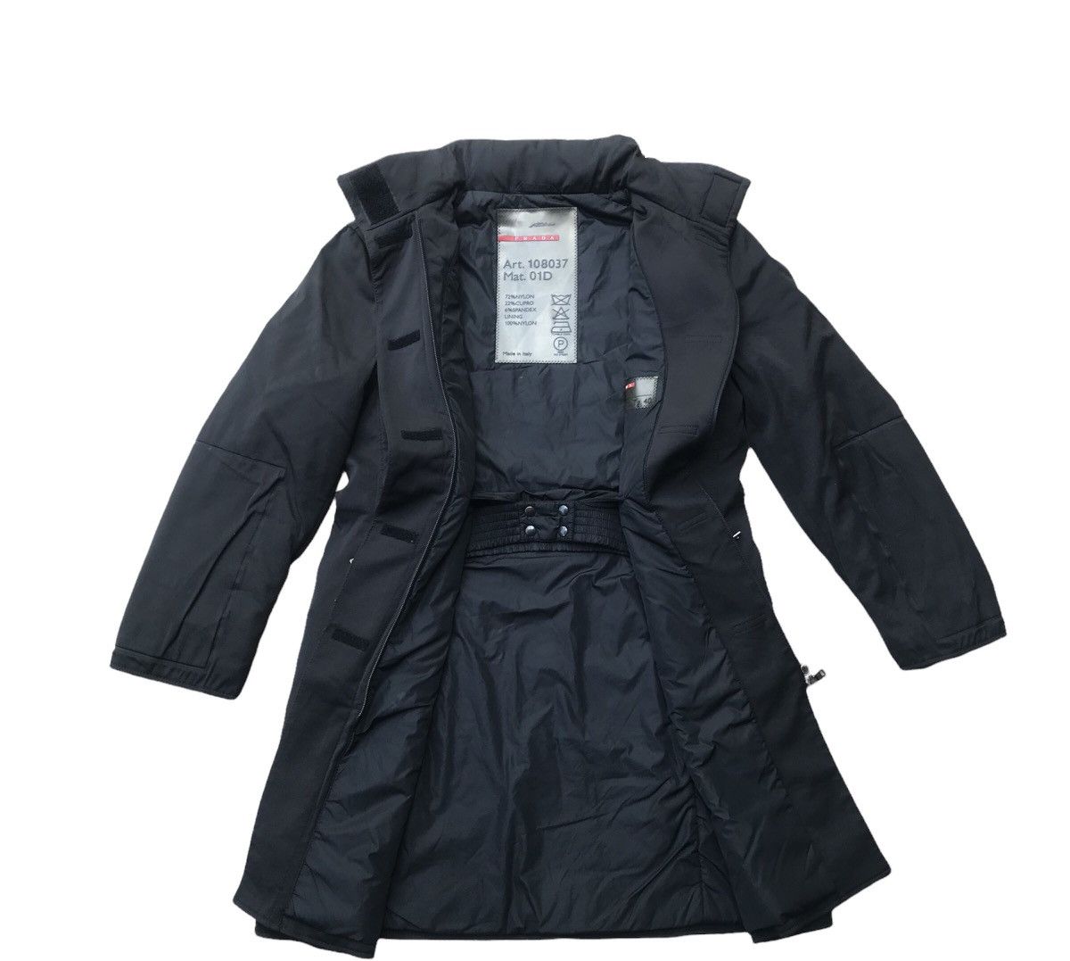 Prada Vintage 90’s Prada Sport Paded Long Jacket Size US M / EU 48-50 / 2 - 1 Thumbnail