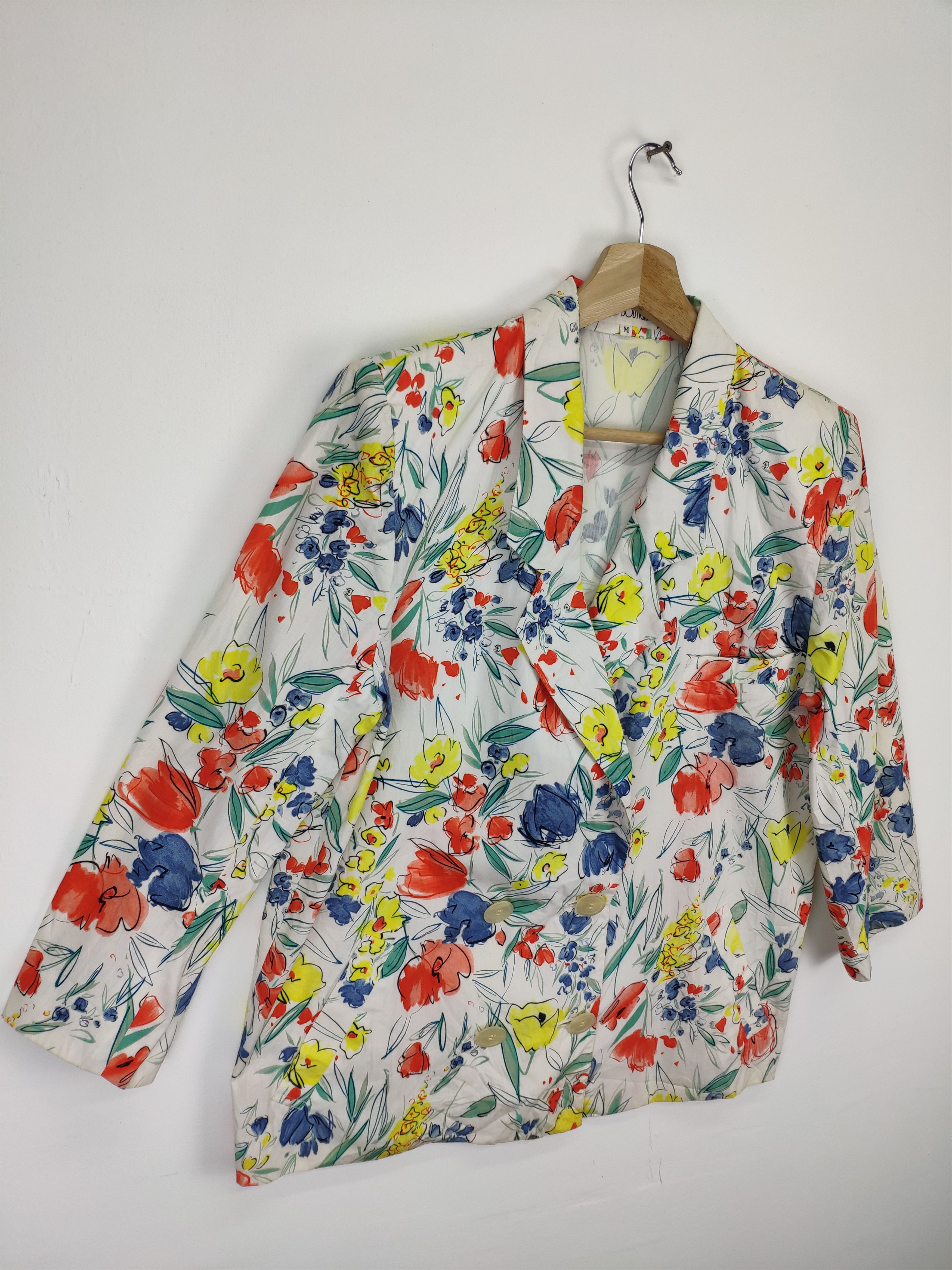 Japanese Brand Harajuku Japanese Brand Blazer Jacket All Over Print Size M / US 6-8 / IT 42-44 - 3 Thumbnail