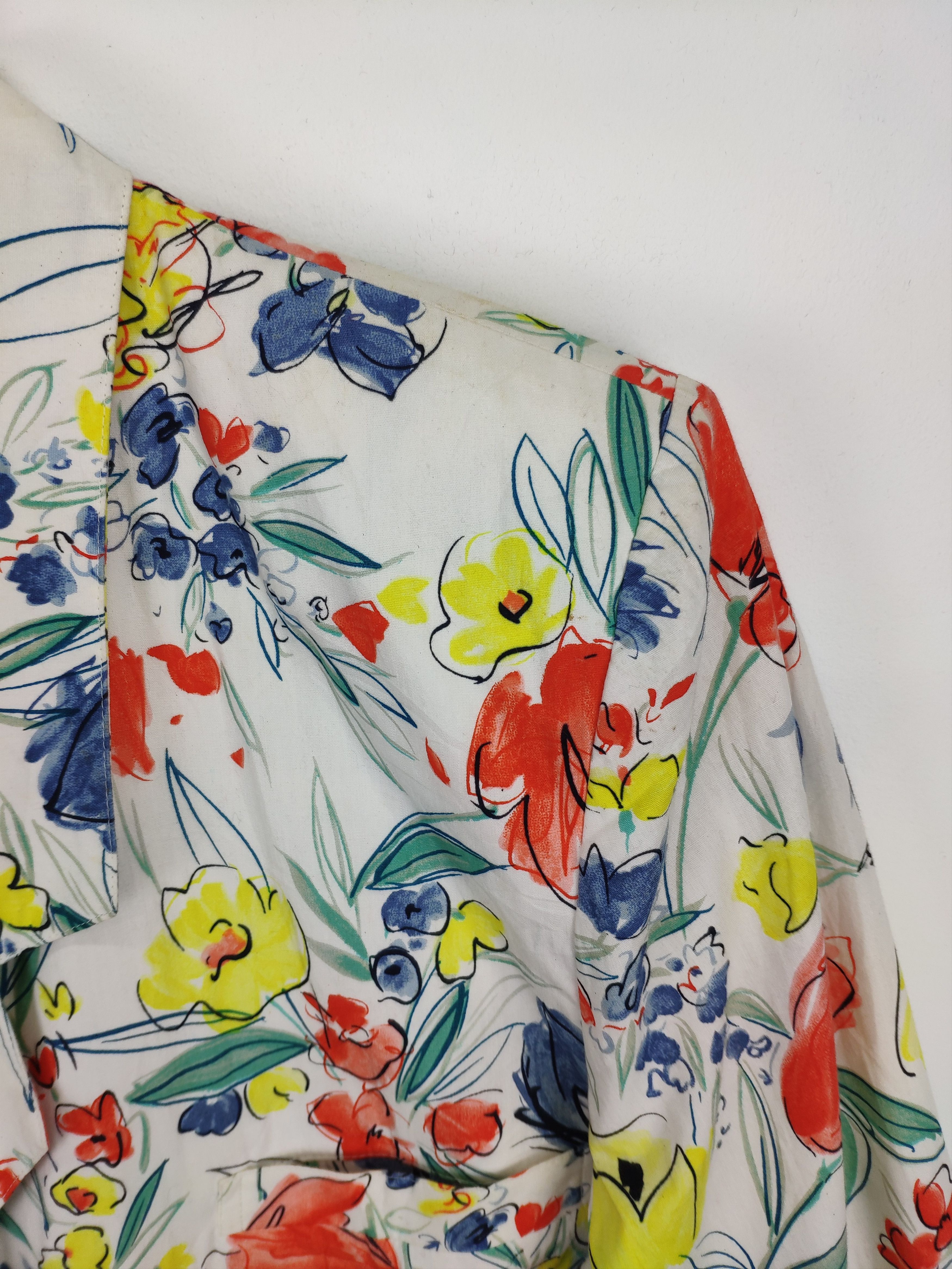 Japanese Brand Harajuku Japanese Brand Blazer Jacket All Over Print Size M / US 6-8 / IT 42-44 - 12 Thumbnail