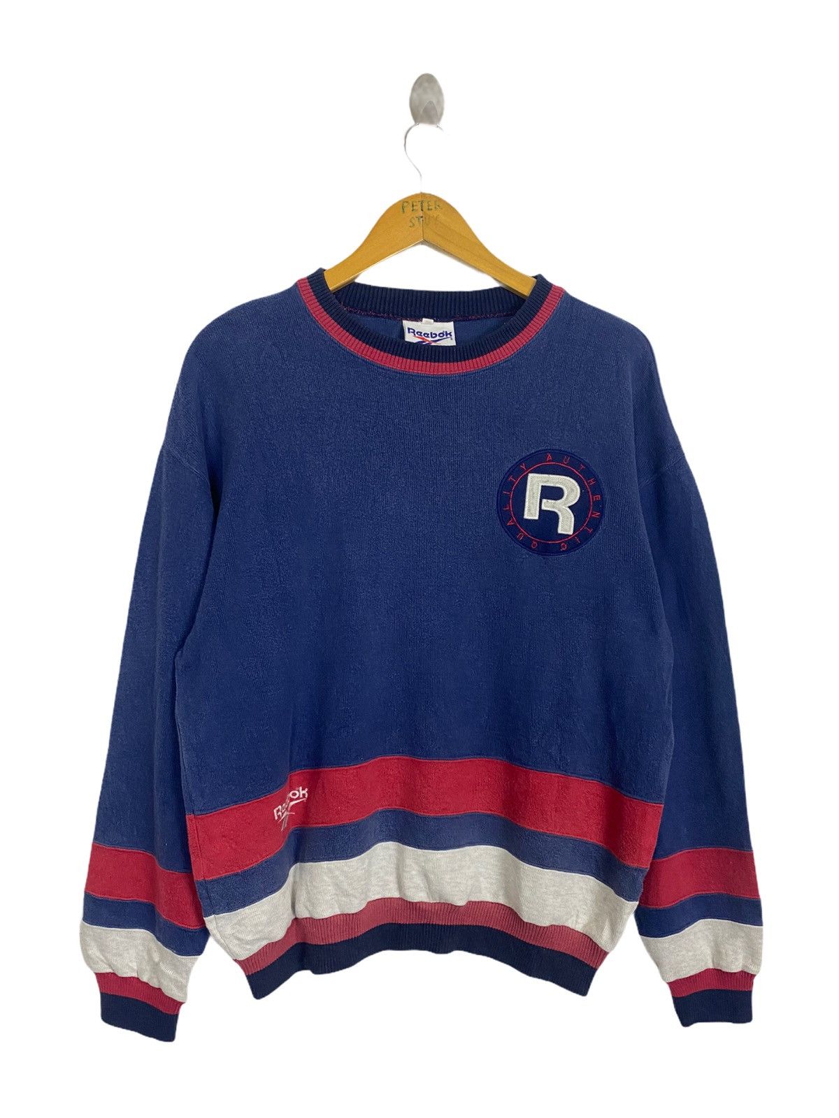 Reebok × Vintage VINTAGE REEBOK SWEATER NICE DESIGN Size US M / EU 48-50 / 2 - 1 Thumbnail