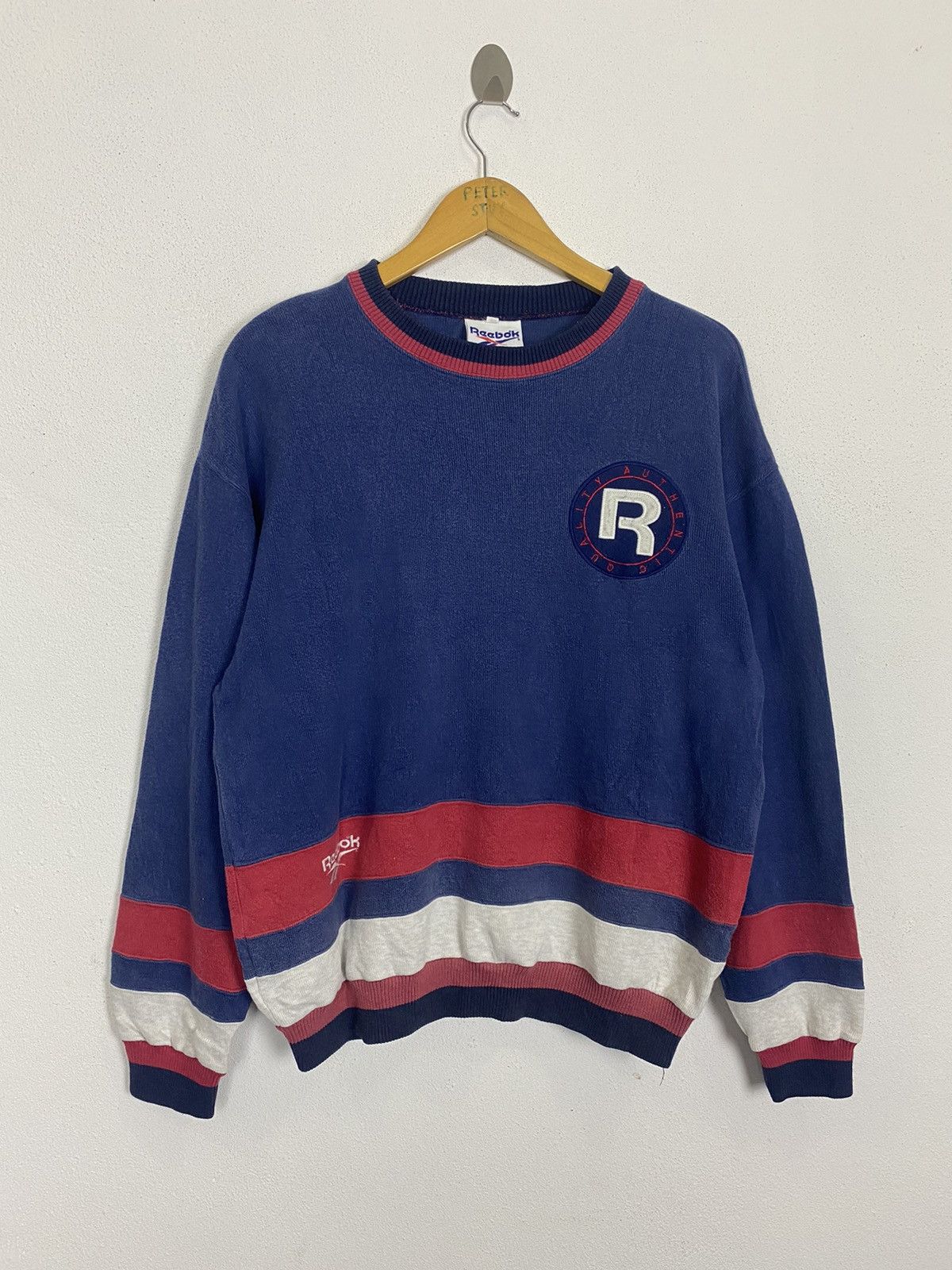 Reebok × Vintage VINTAGE REEBOK SWEATER NICE DESIGN Size US M / EU 48-50 / 2 - 2 Thumbnail