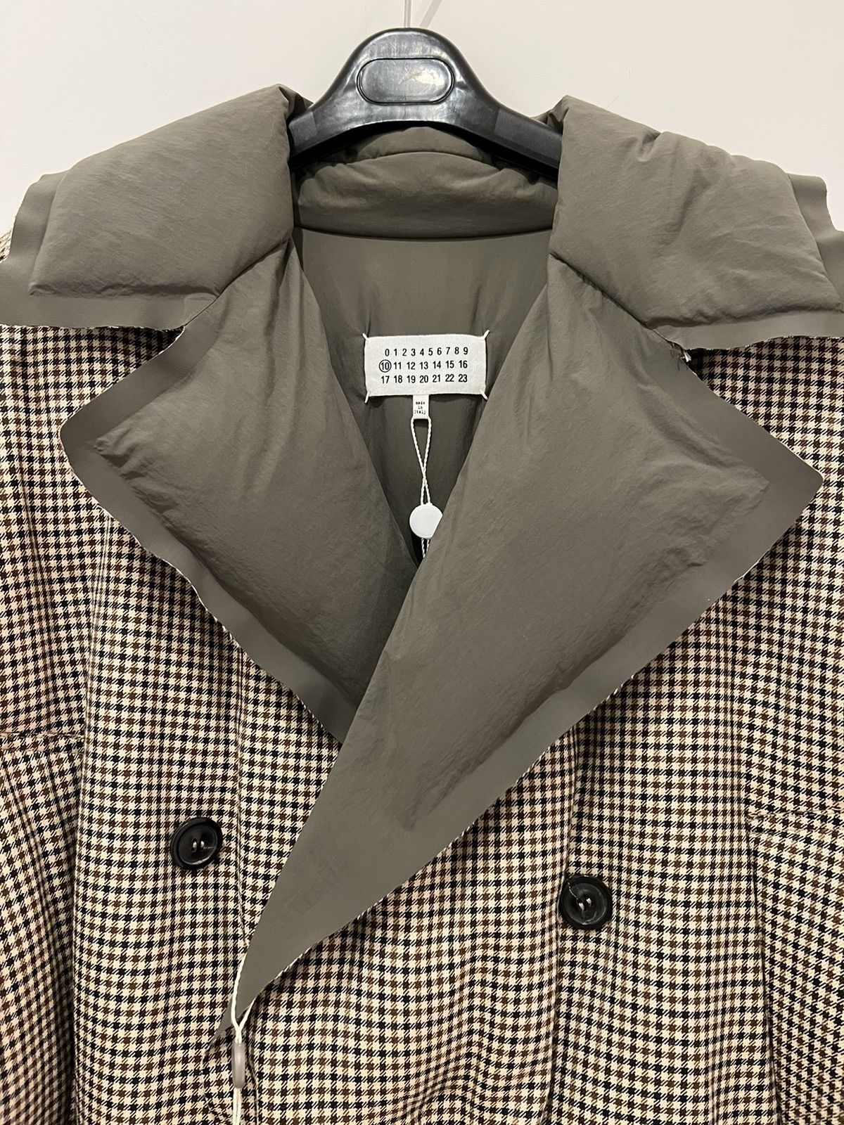 Maison Margiela Maison Margiela Down Jacket Multicolor Brown size 46 Size US S / EU 44-46 / 1 - 3 Thumbnail