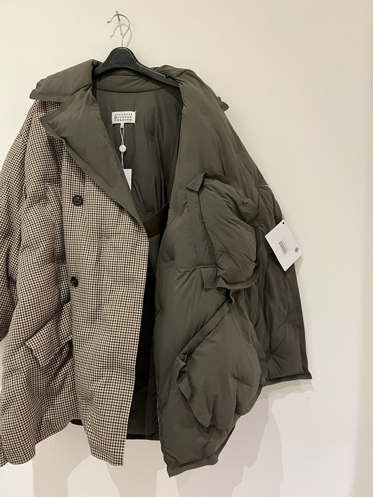 Maison Margiela Maison Margiela Down Jacket Multicolor Brown size 46 Size US S / EU 44-46 / 1 - 6 Thumbnail
