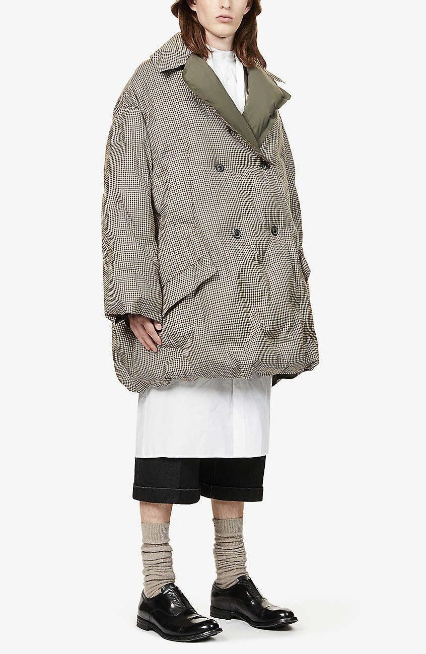 Maison Margiela Maison Margiela Down Jacket Multicolor Brown size 46 Size US S / EU 44-46 / 1 - 1 Thumbnail