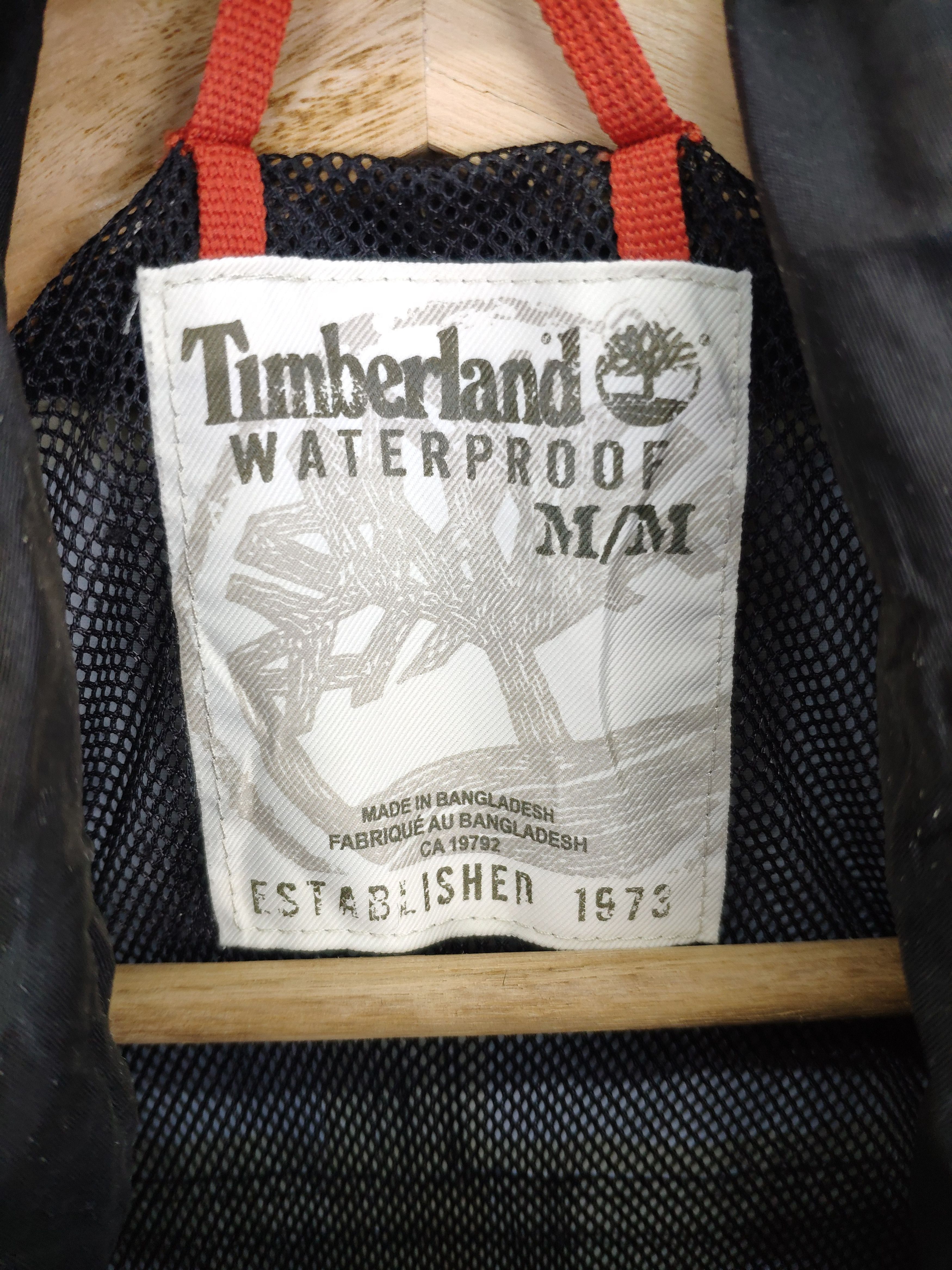 Timberland × Vintage Vintage 1990s Timberland Waterproof Jacket Full Zip Size US M / EU 48-50 / 2 - 15 Thumbnail