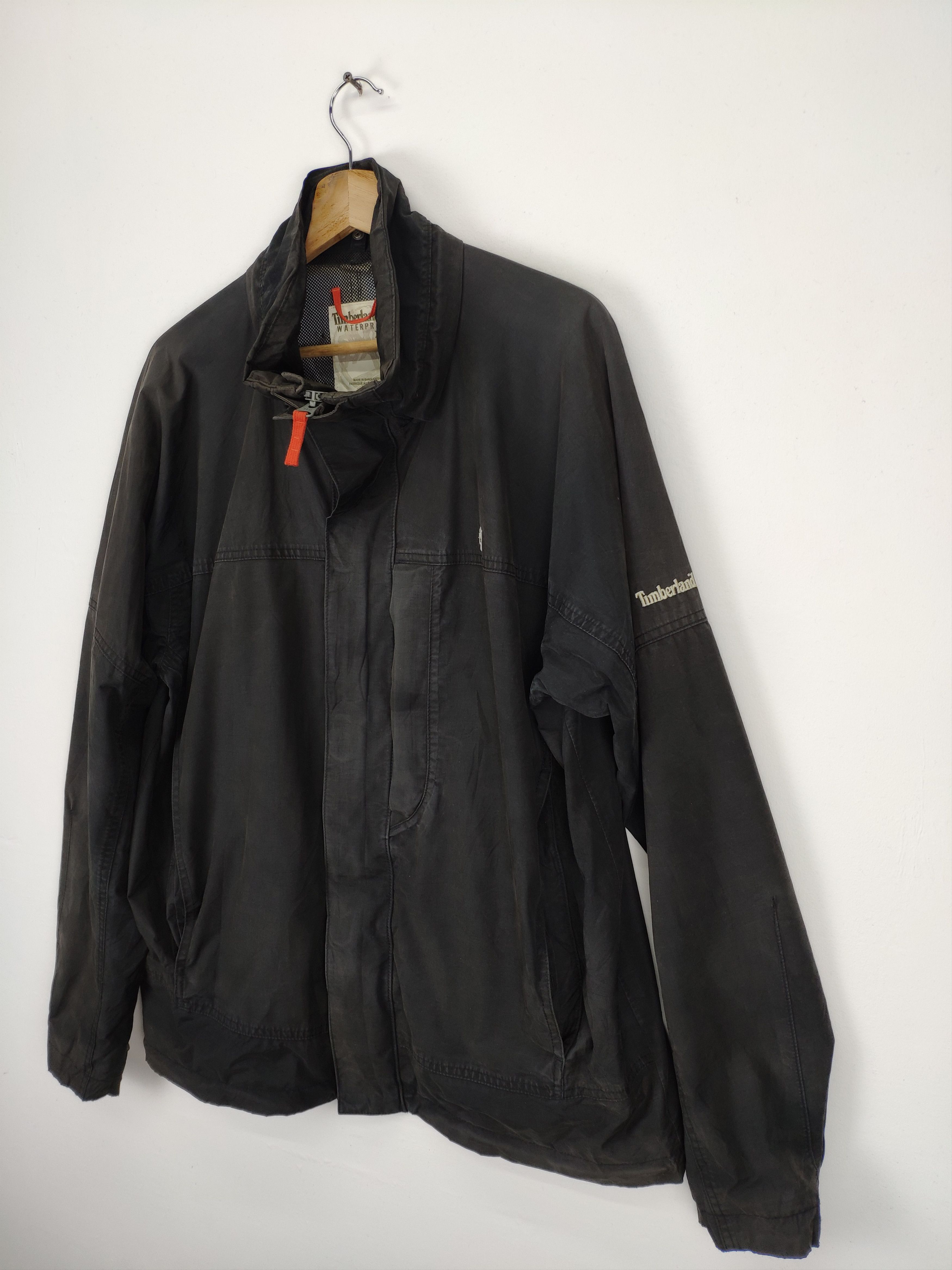 Timberland × Vintage Vintage 1990s Timberland Waterproof Jacket Full Zip Size US M / EU 48-50 / 2 - 2 Thumbnail