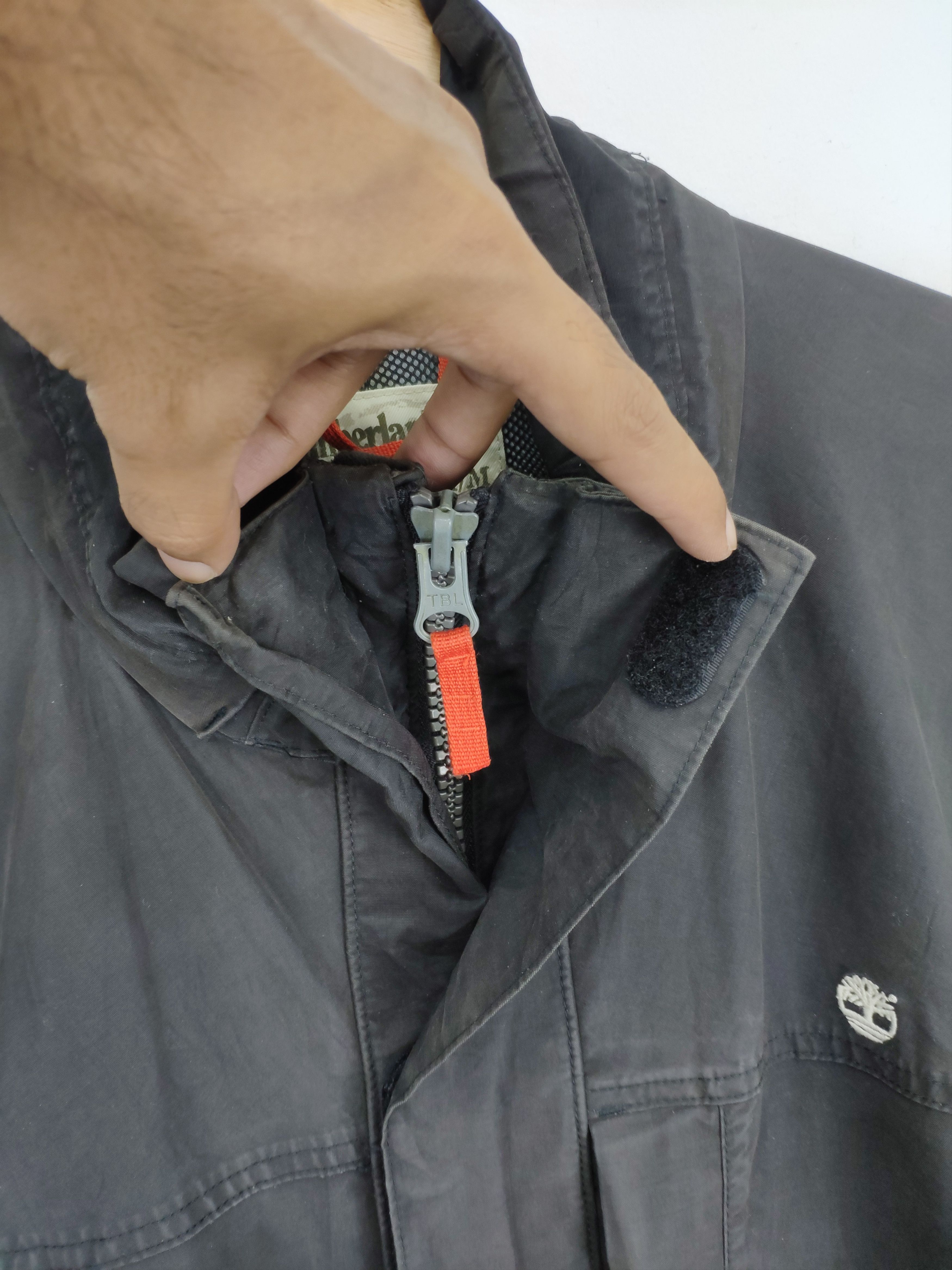 Timberland × Vintage Vintage 1990s Timberland Waterproof Jacket Full Zip Size US M / EU 48-50 / 2 - 8 Thumbnail