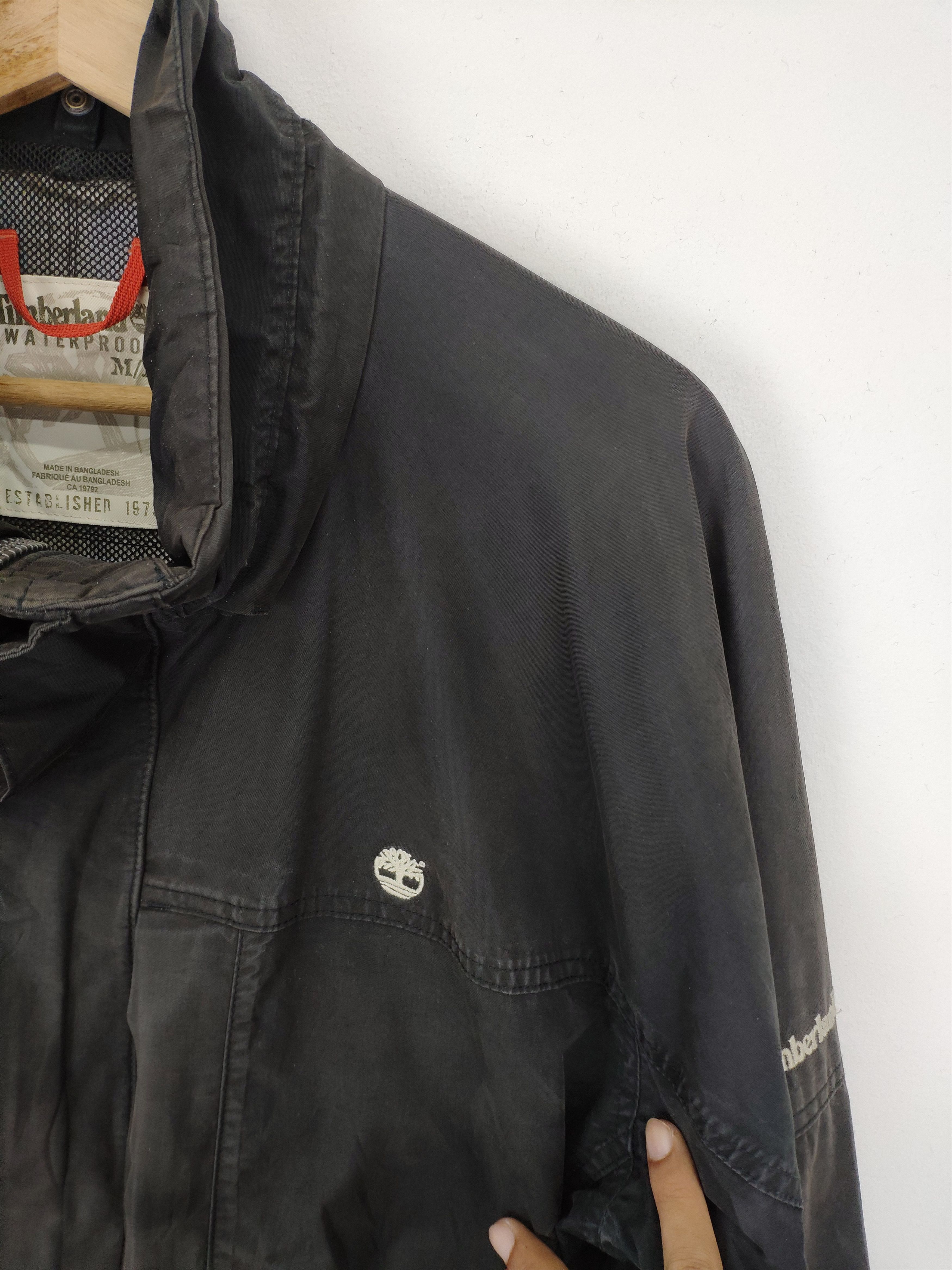 Timberland × Vintage Vintage 1990s Timberland Waterproof Jacket Full Zip Size US M / EU 48-50 / 2 - 7 Thumbnail