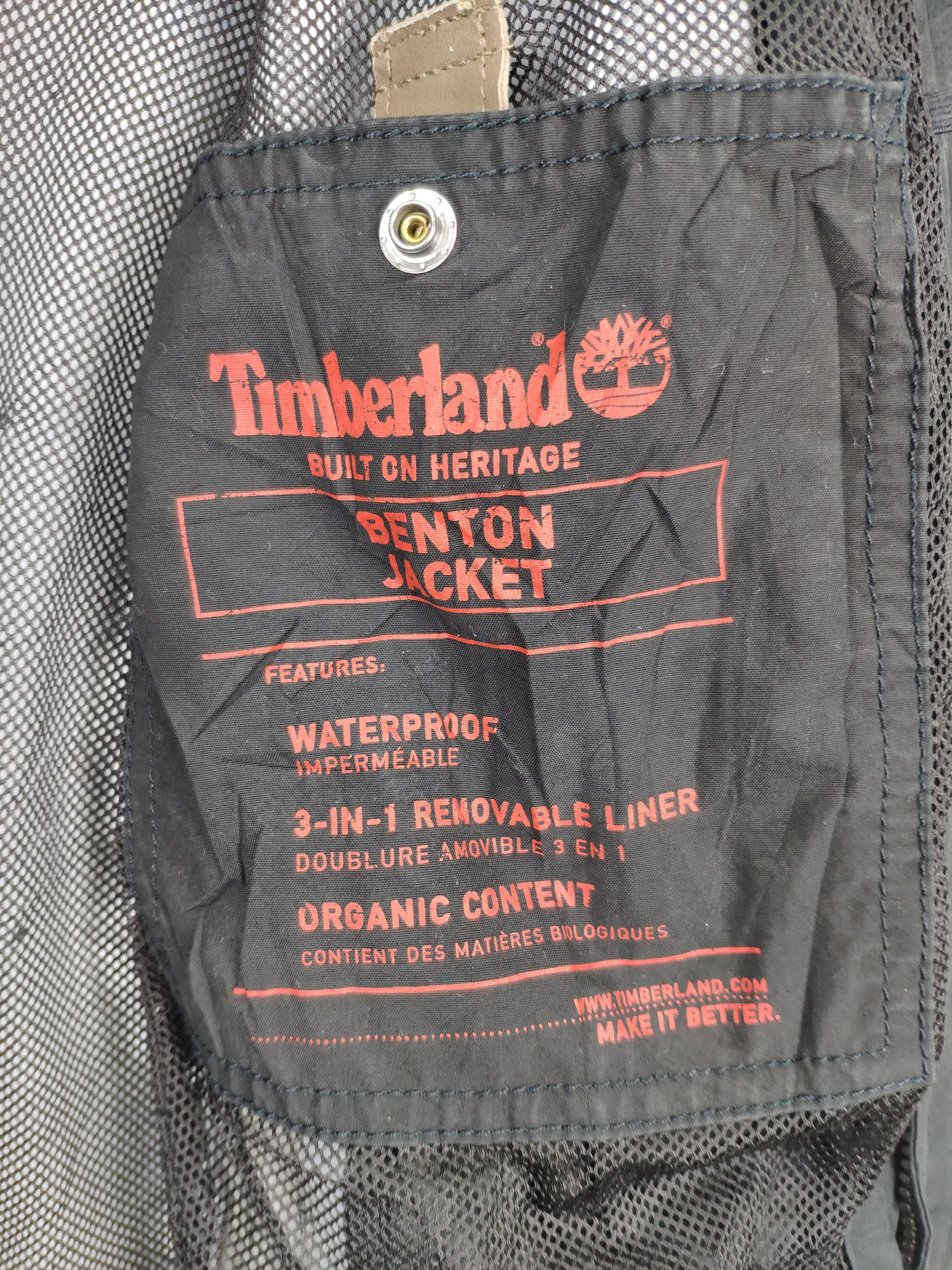 Timberland × Vintage Vintage 1990s Timberland Waterproof Jacket Full Zip Size US M / EU 48-50 / 2 - 16 Thumbnail