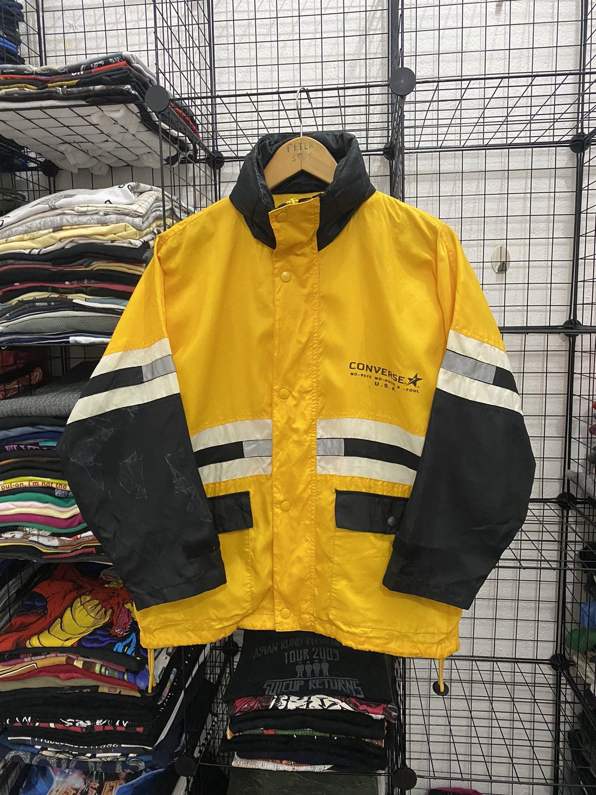 Converse Vintage Converse Windbreaker Nice Design Size US L / EU 52-54 / 3 - 2 Thumbnail