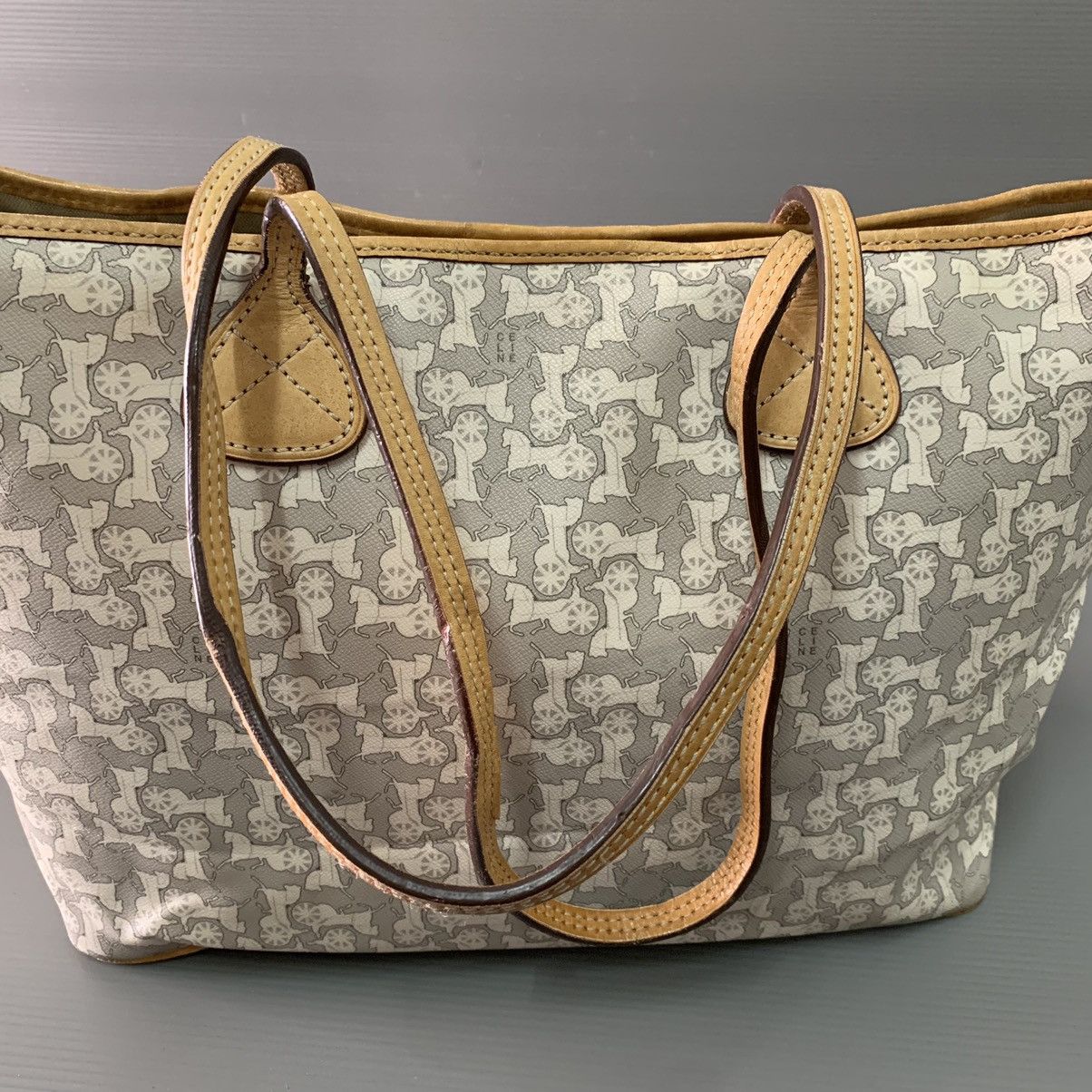 Celine Celine Logos Tote Bag Size ONE SIZE - 11 Thumbnail
