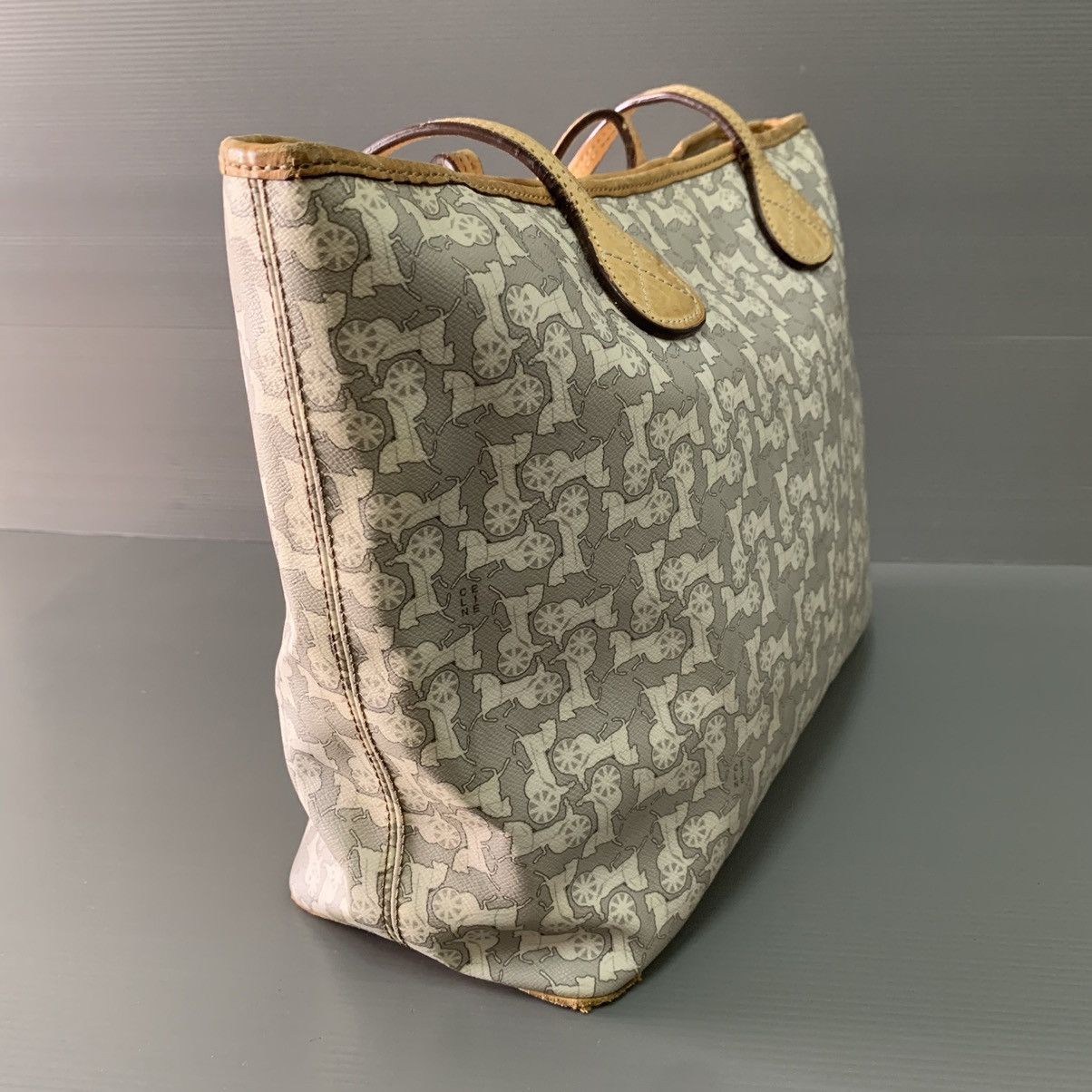Celine Celine Logos Tote Bag Size ONE SIZE - 4 Thumbnail