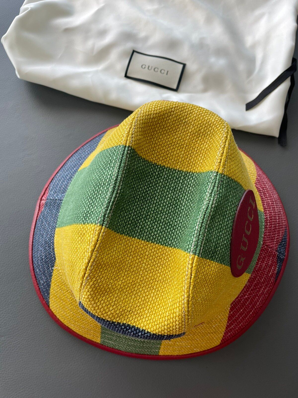 Gucci Brand New Super Runway Limited Edition Rare Gucci Logo Hat Size ONE SIZE - 9 Thumbnail