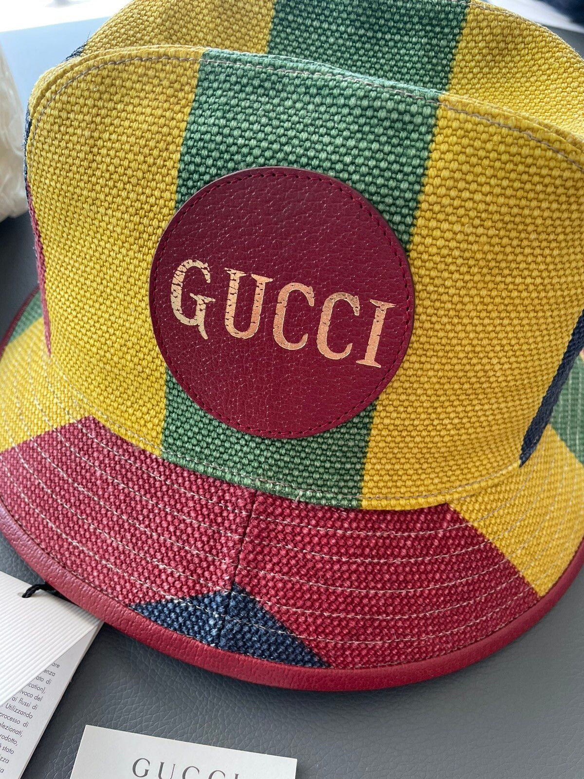 Gucci Brand New Super Runway Limited Edition Rare Gucci Logo Hat Size ONE SIZE - 12 Thumbnail