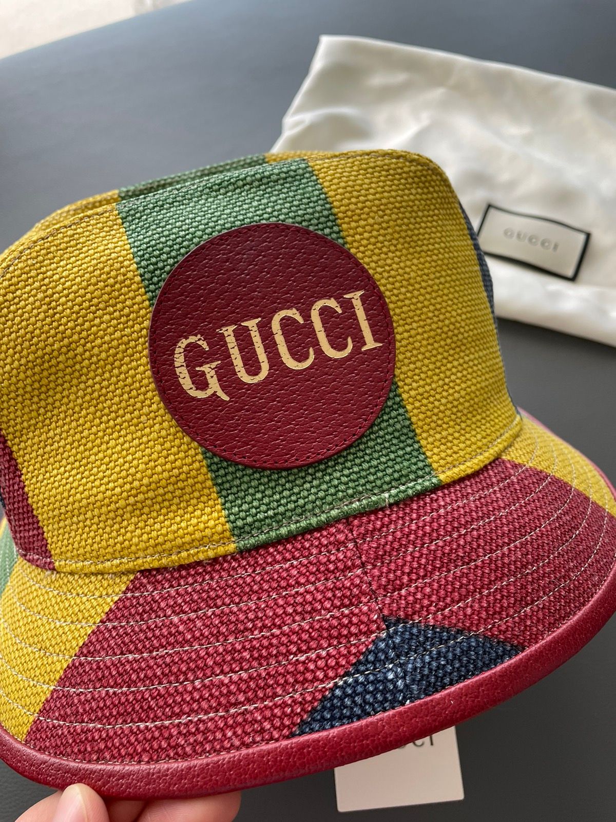 Gucci Brand New Super Runway Limited Edition Rare Gucci Logo Hat Size ONE SIZE - 1 Preview