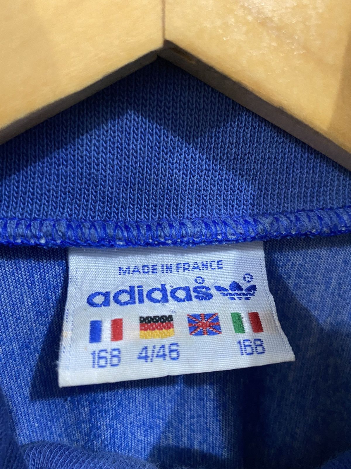 Adidas × Vintage 🔥Vintage 80’s Adidas France Sweater Size US M / EU 48-50 / 2 - 11 Thumbnail