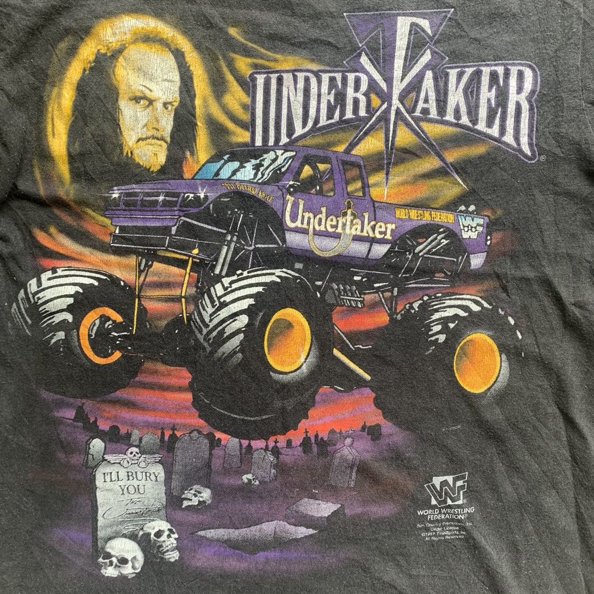 Tultex Undertaker vintage WWF 90s black tshirt tee Size US S / EU 44-46 / 1 - 8 Thumbnail