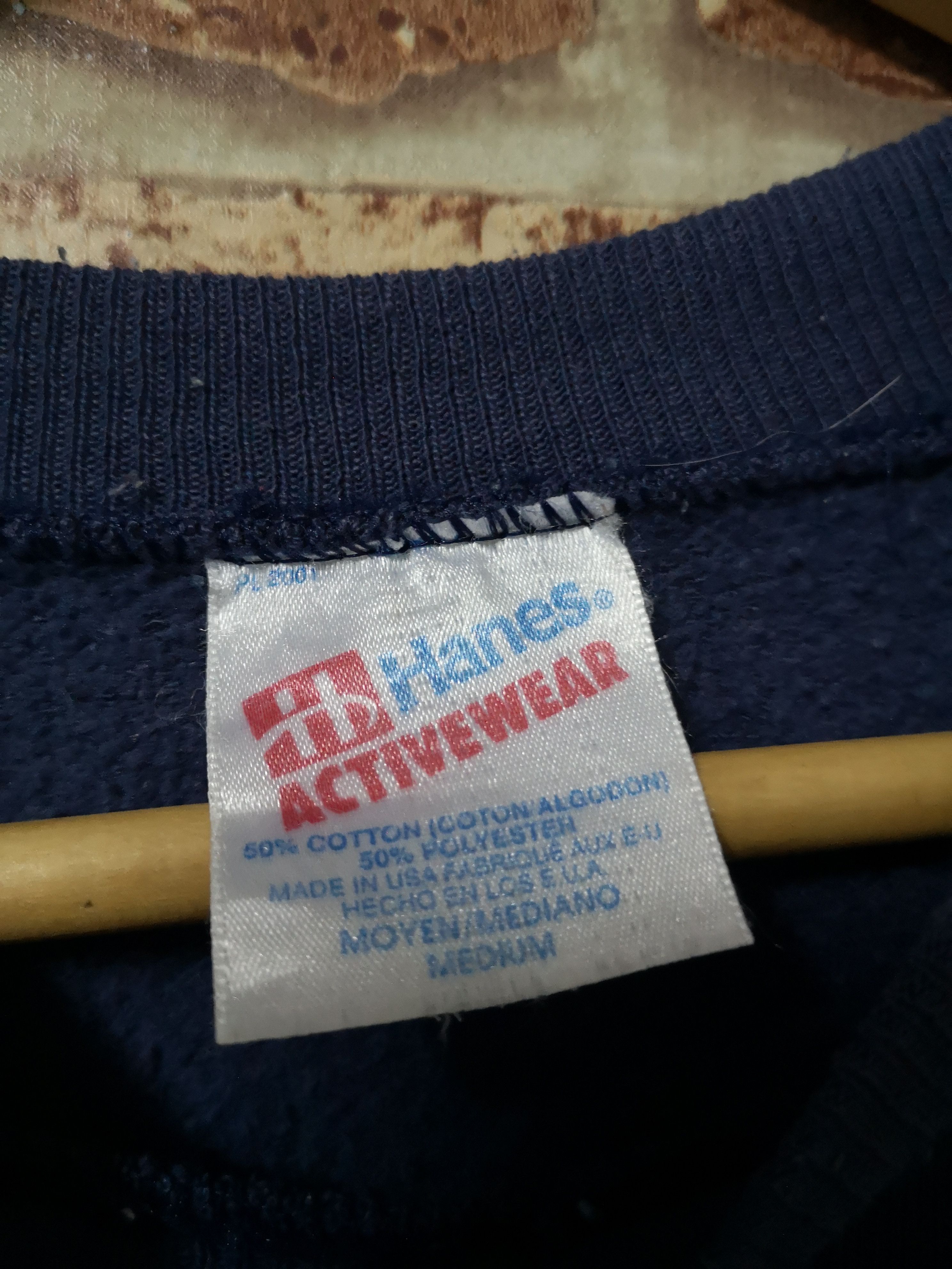 NHL × Vintage VINTAGE BLACK BEARS LACROSS SWEATSHIRT Size US M / EU 48-50 / 2 - 5 Thumbnail