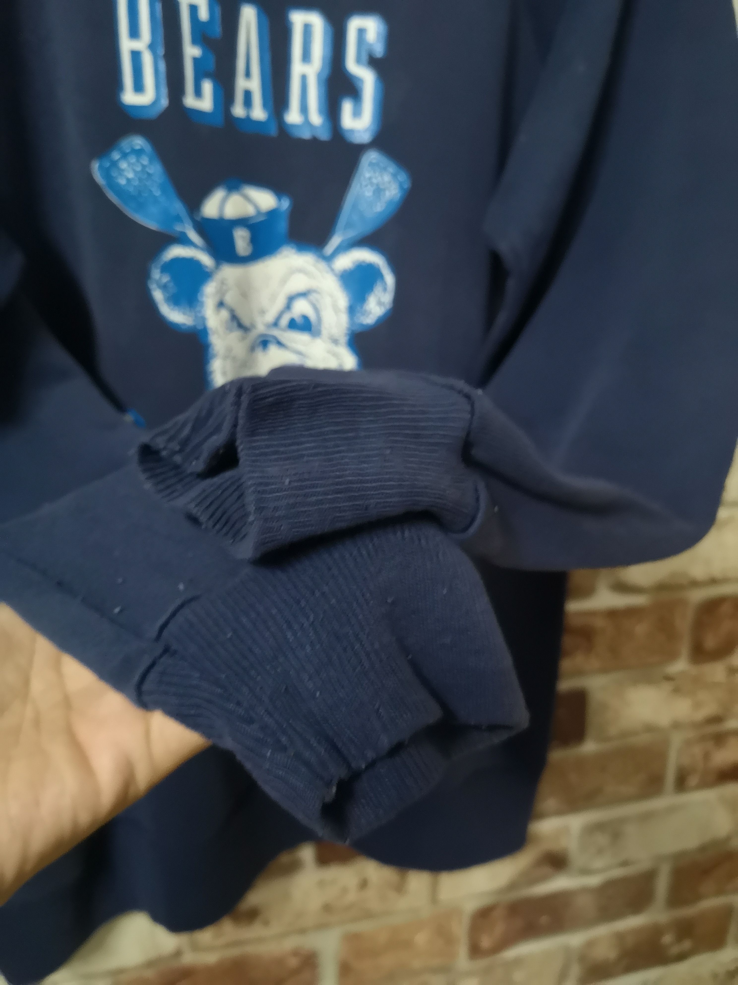 NHL × Vintage VINTAGE BLACK BEARS LACROSS SWEATSHIRT Size US M / EU 48-50 / 2 - 3 Thumbnail
