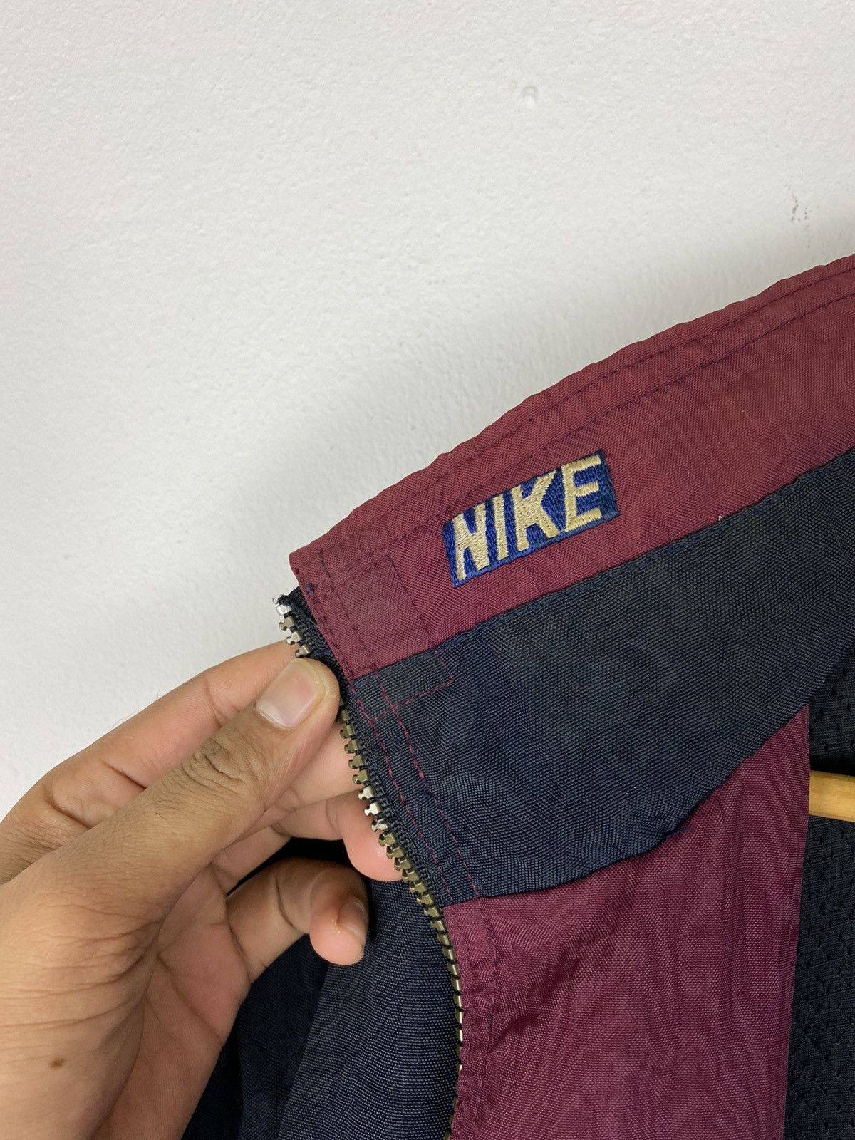 Nike × Vintage Vintage Nike Sport USA Flag Zipper Jacket - Large Size Size US L / EU 52-54 / 3 - 7 Thumbnail