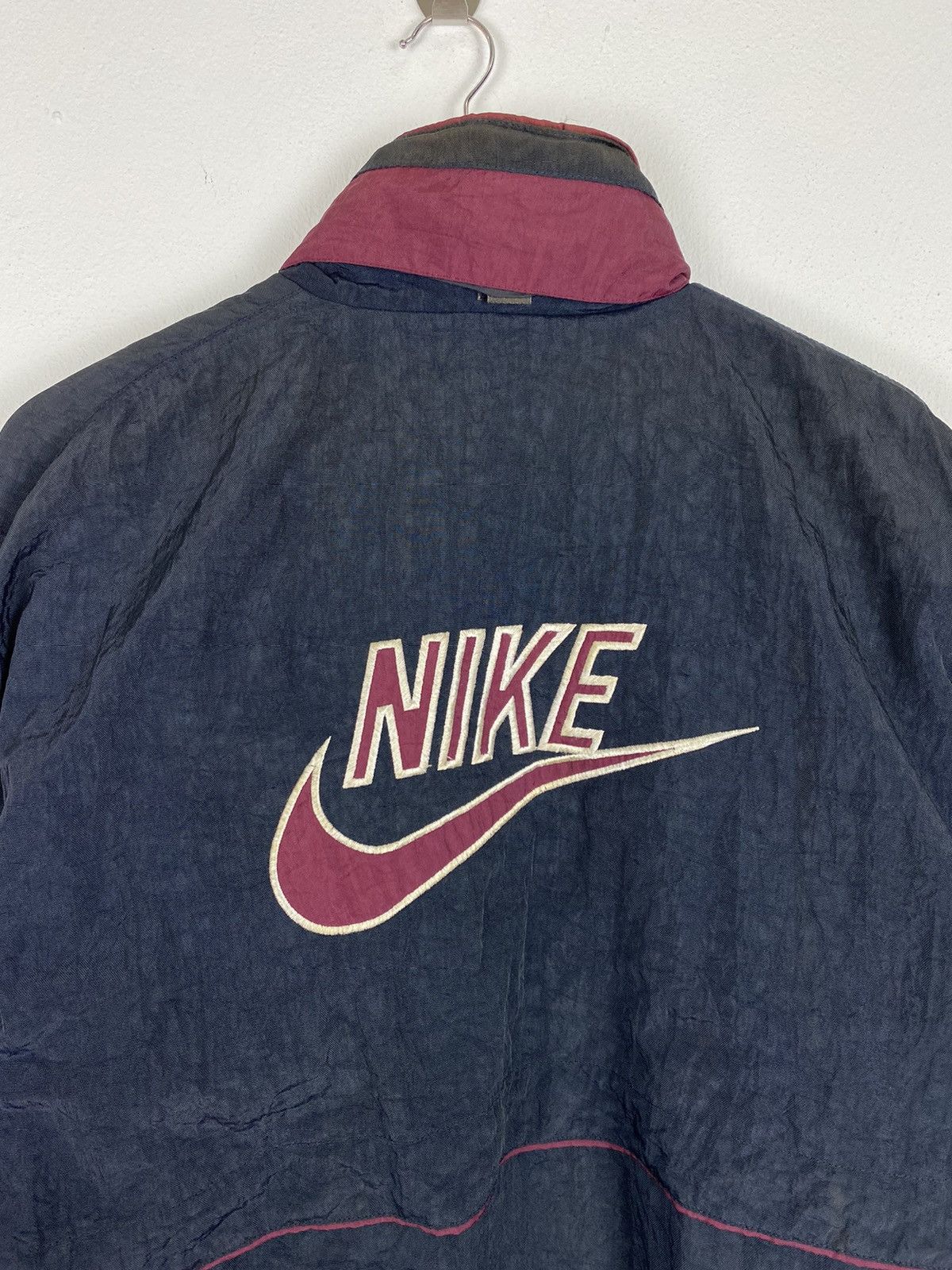 Nike × Vintage Vintage Nike Sport USA Flag Zipper Jacket - Large Size Size US L / EU 52-54 / 3 - 11 Thumbnail