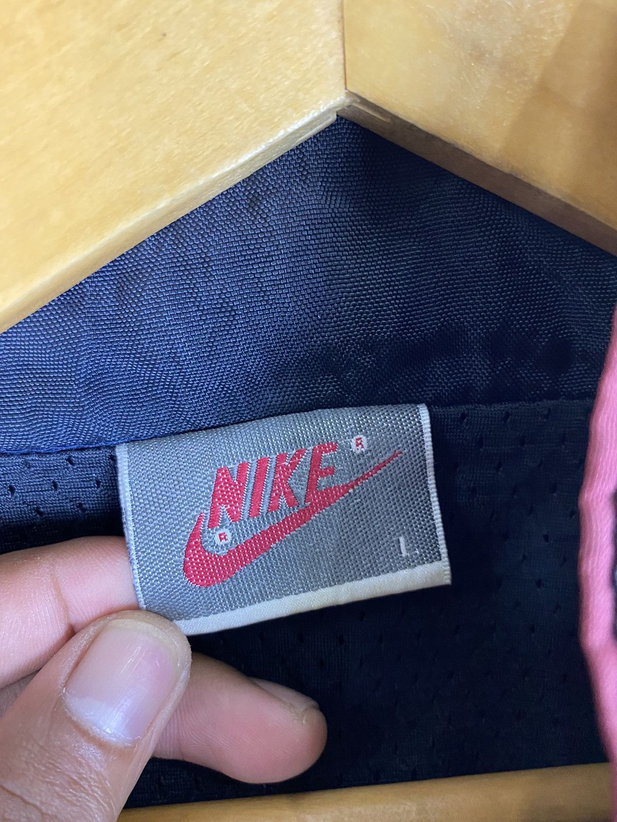 Nike × Vintage Vintage Nike Sport USA Flag Zipper Jacket - Large Size Size US L / EU 52-54 / 3 - 14 Thumbnail
