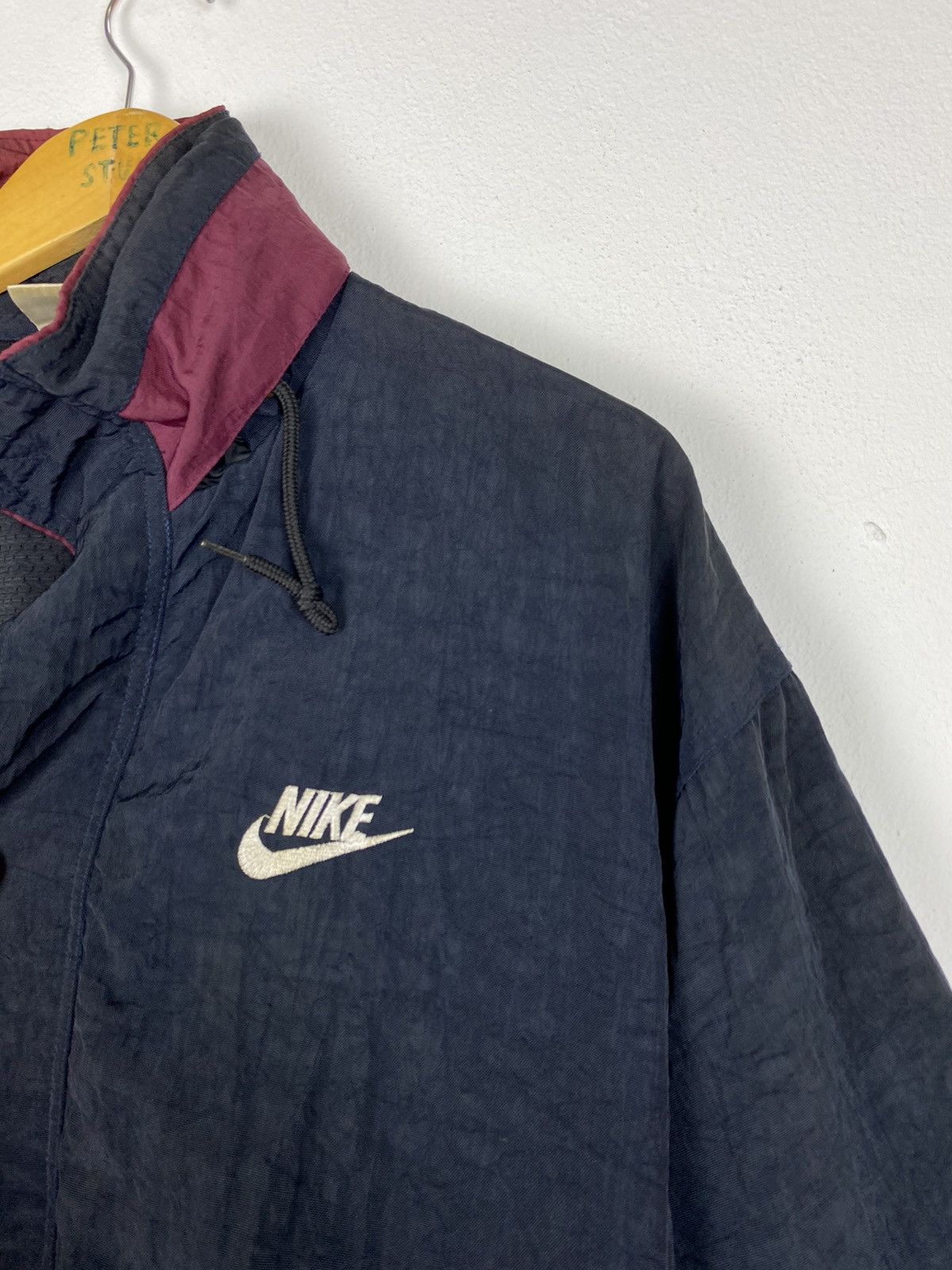 Nike × Vintage Vintage Nike Sport USA Flag Zipper Jacket - Large Size Size US L / EU 52-54 / 3 - 5 Thumbnail