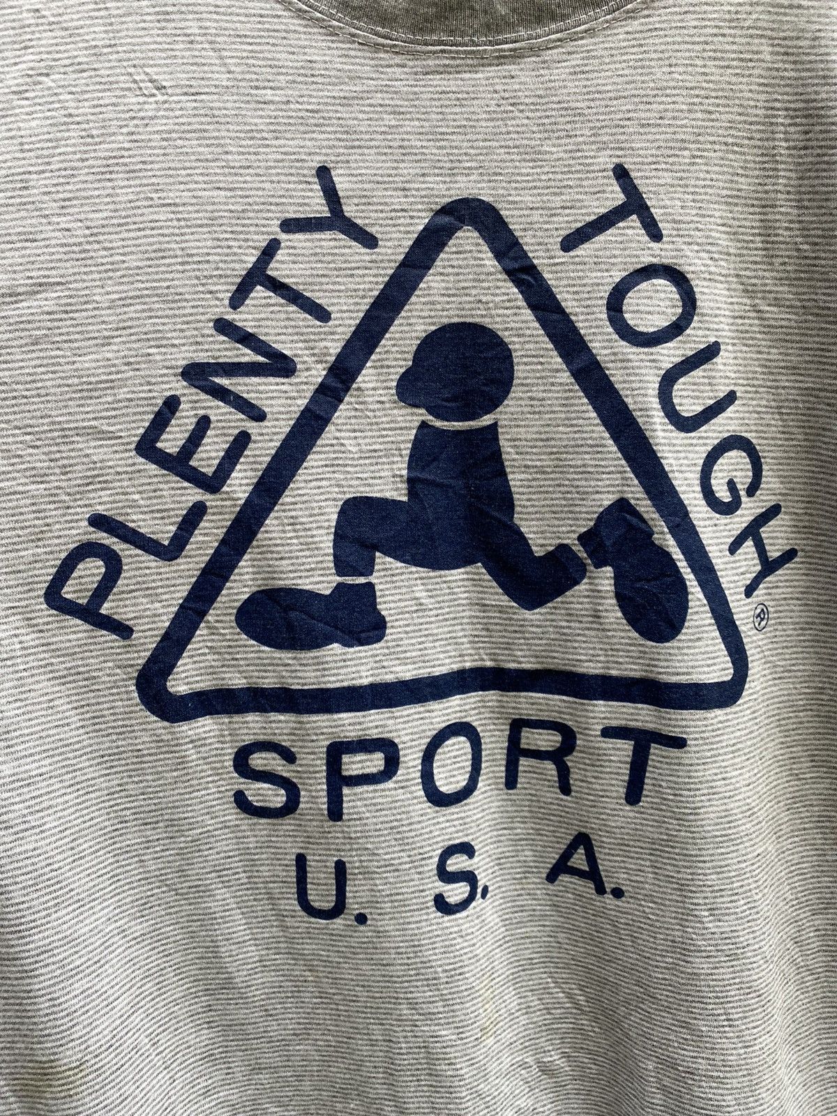 Vintage 🔥VINTAGE PLENTY TOUGH SPORT USA BIG LOGO SHORT SLEEVE Size US M / EU 48-50 / 2 - 2 Thumbnail