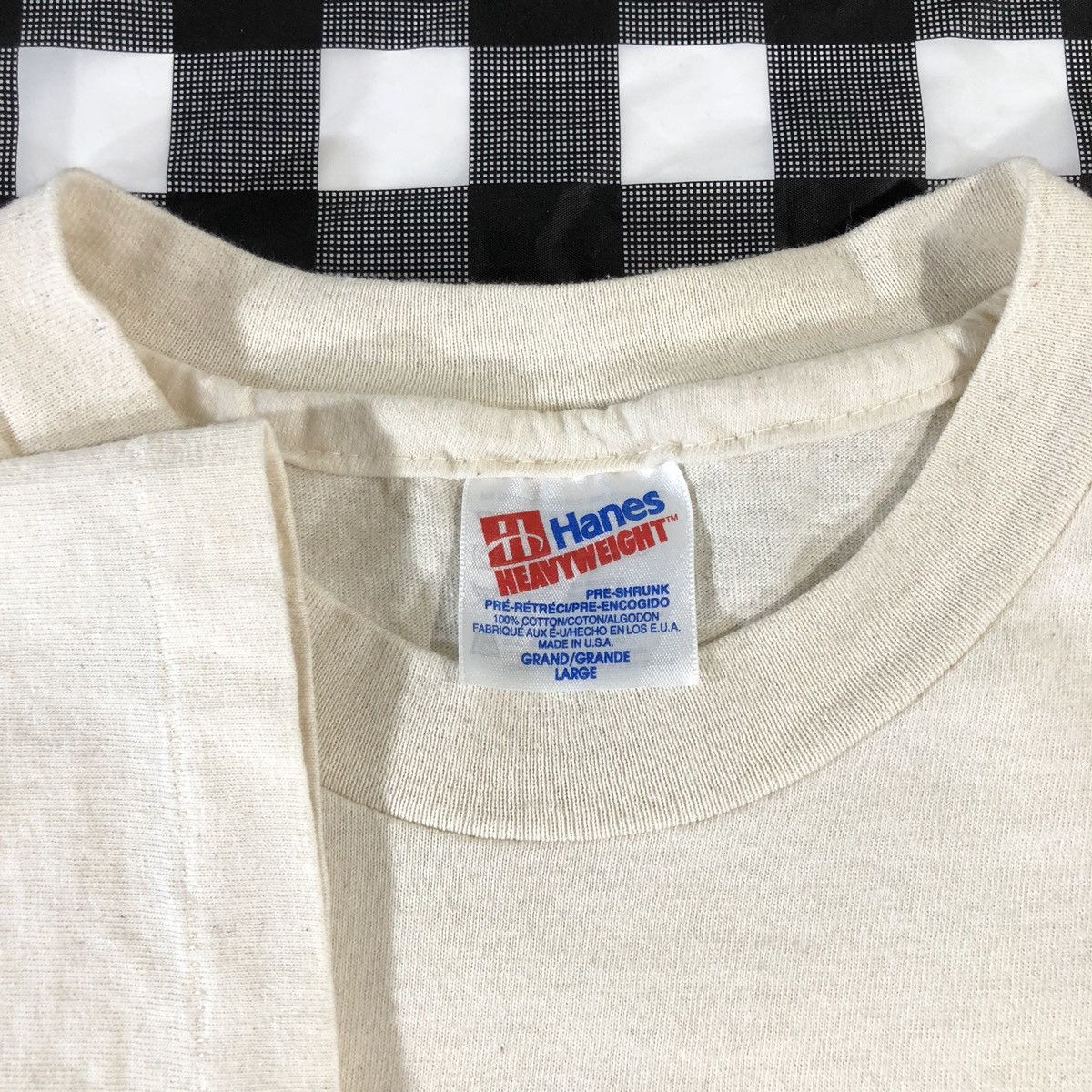 Hanes × Vintage Fringe Festival Minnesota Vintage 1996 Beige T shirt Size US L / EU 52-54 / 3 - 10 Thumbnail