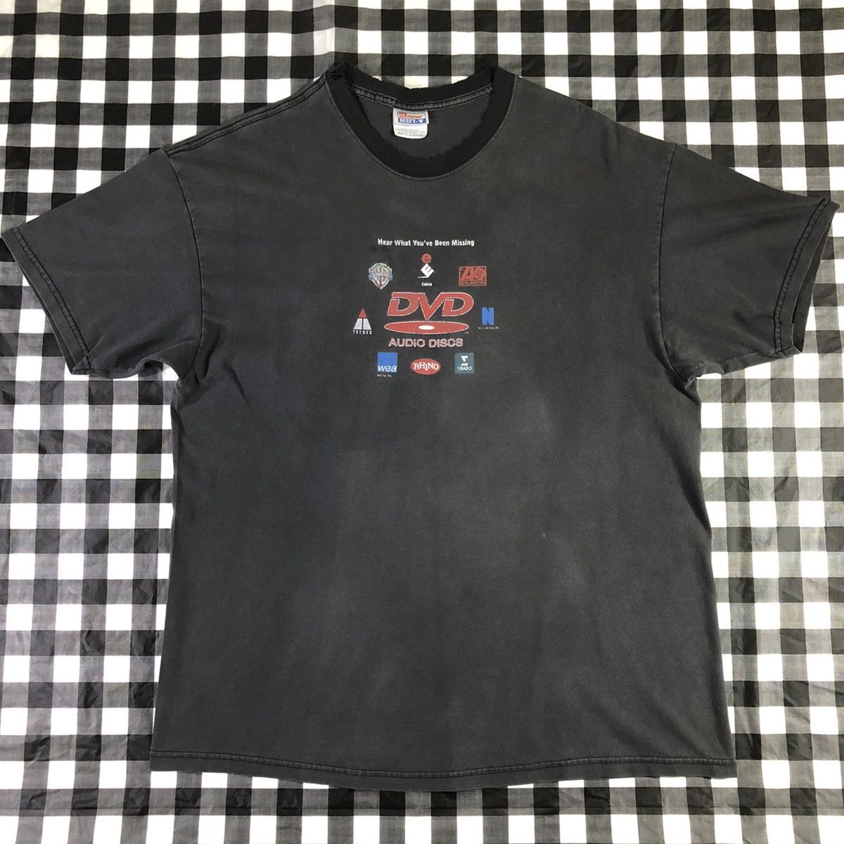 Vintage DVD Audio Discs Hear What You’ve Been Missing T Shirt XL Size US XL / EU 56 / 4 - 1 Thumbnail