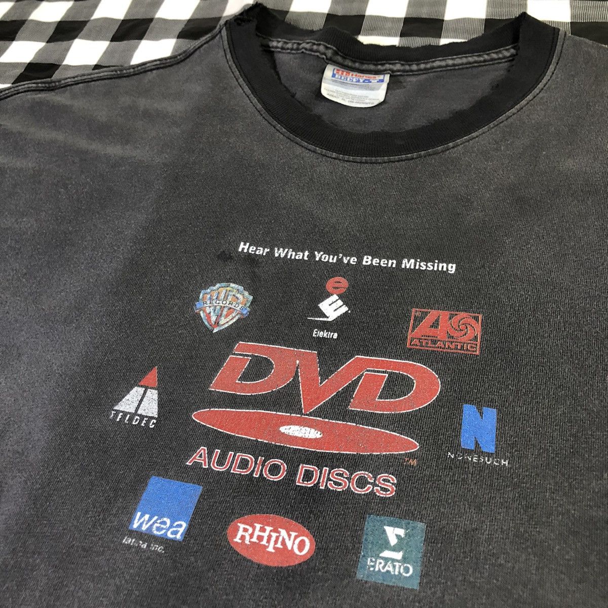 Vintage DVD Audio Discs Hear What You’ve Been Missing T Shirt XL Size US XL / EU 56 / 4 - 3 Thumbnail