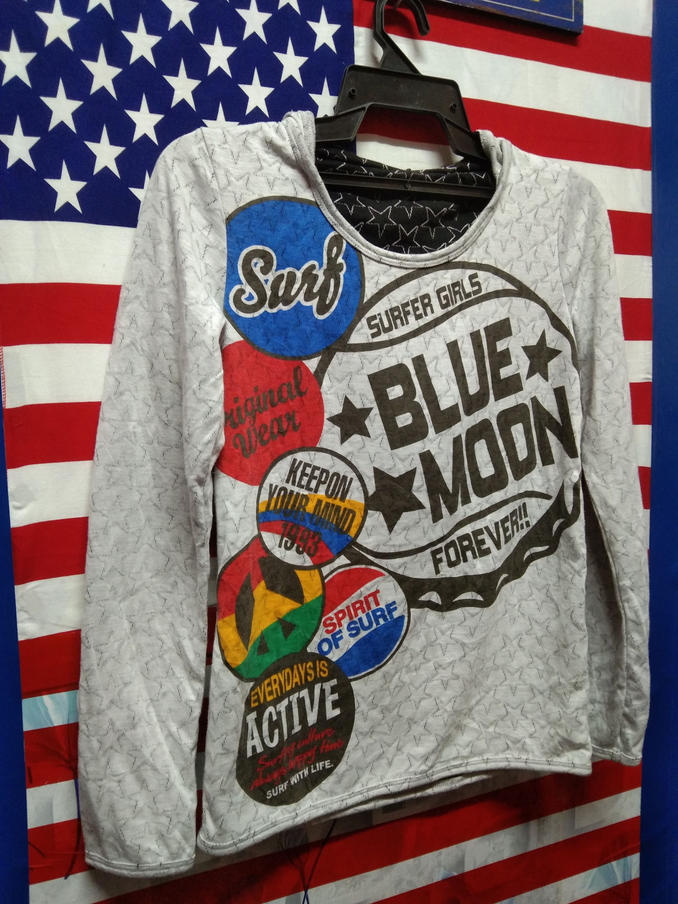 Other BLUE MOON SURFER GIRLS HOODIE (XS) Size XS / US 0-2 / IT 36-38 - 2 Thumbnail