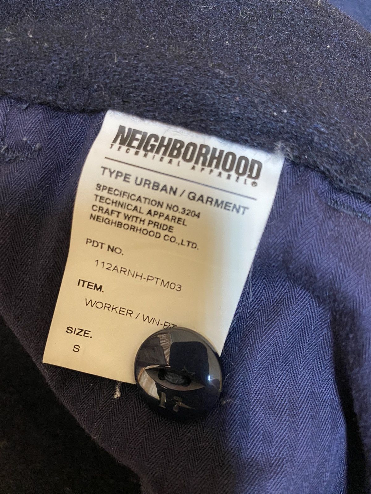 Neighborhood 🔥Neighborhood Workers Pants Small Size Size US 32 / EU 48 - 11 Thumbnail