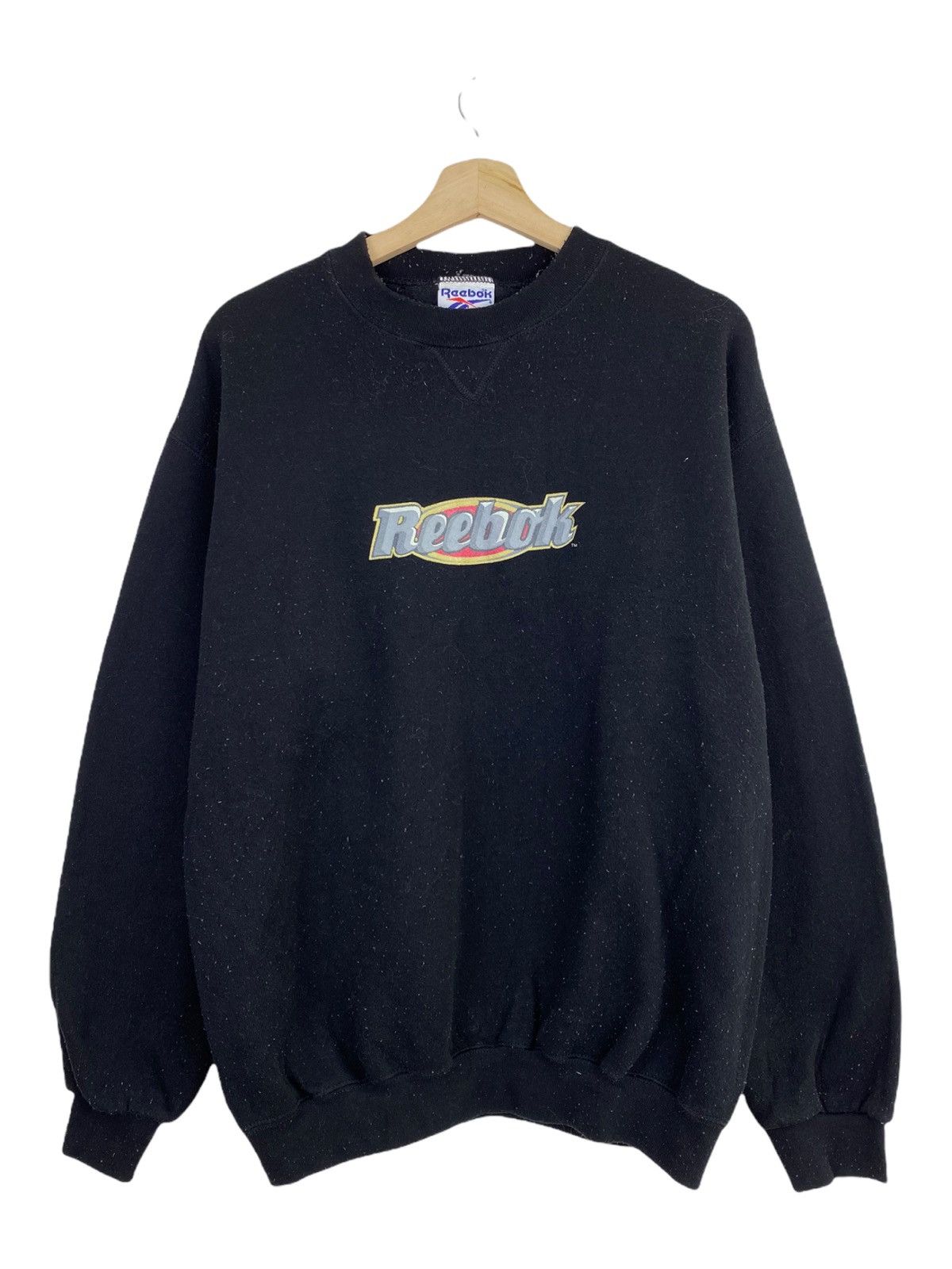 Reebok × Vintage Vintage 90’s Reebok logo sweatshirt Size US M / EU 48-50 / 2 - 1 Thumbnail