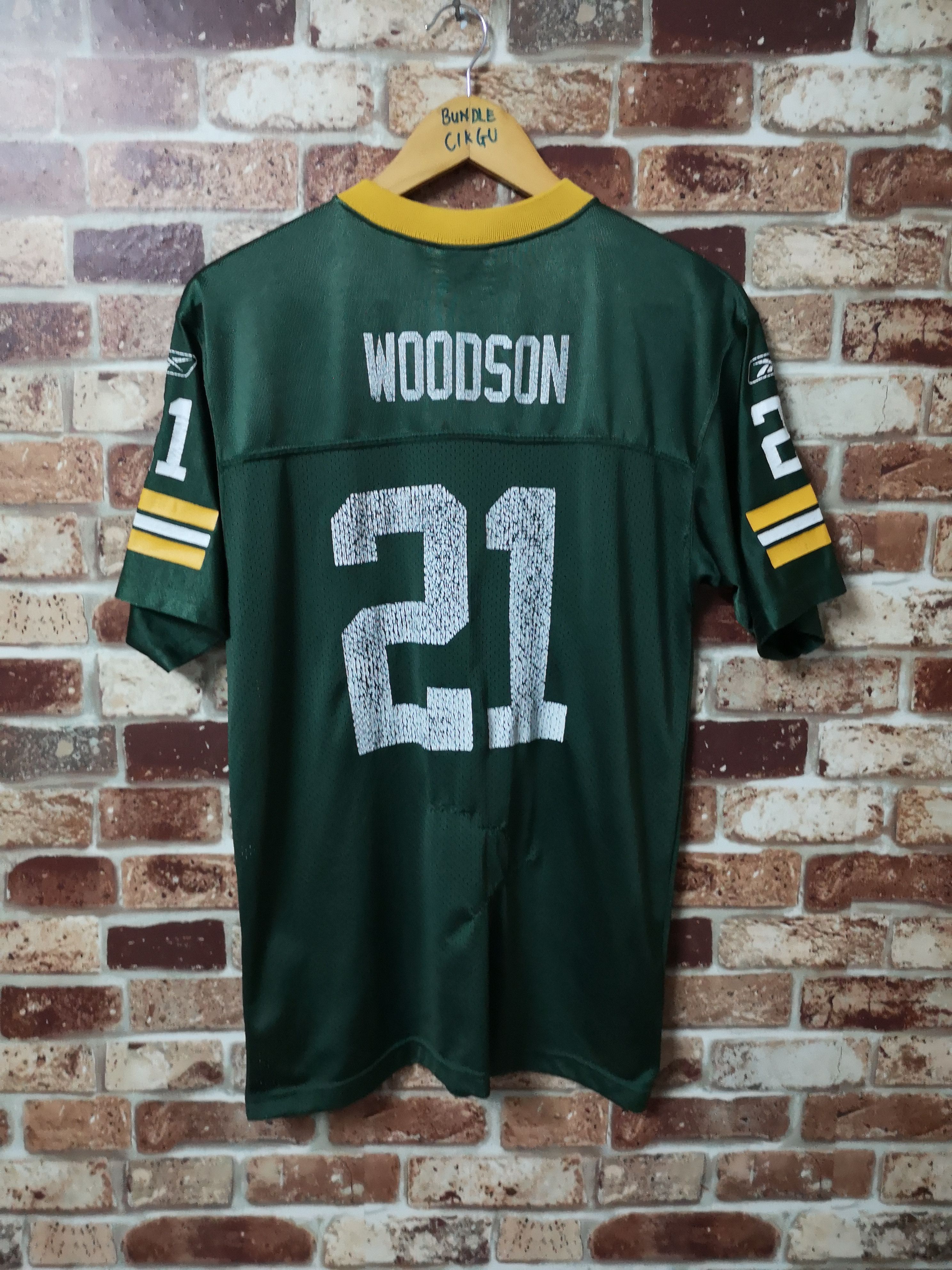 American Giant × NFL × Reebok G598 Charles Woodson Home Jersey Size US M / EU 48-50 / 2 - 3 Thumbnail