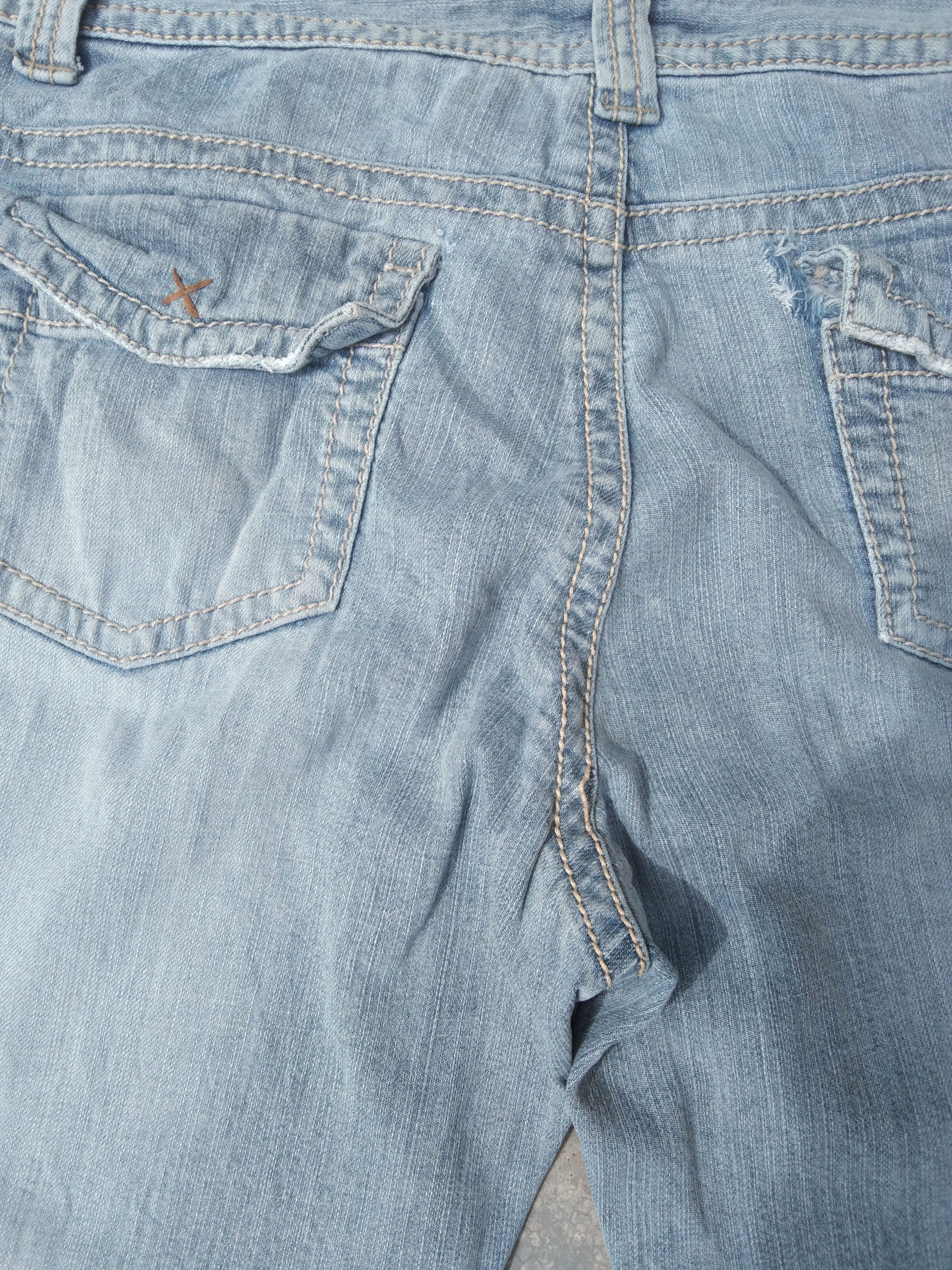 Japanese Brand × Jean × Vintage Japanese Brand Flared Boot Cut Jeans 32x30 Size US 32 / EU 48 - 4 Thumbnail