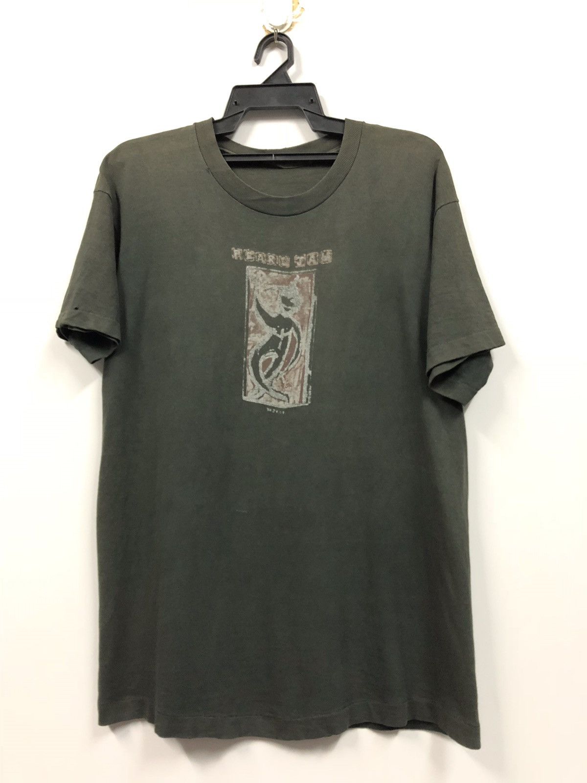 Band Tees × Vintage Vintage 90s Pearl Jam faded T Shirt Size US L / EU 52-54 / 3 - 1 Thumbnail