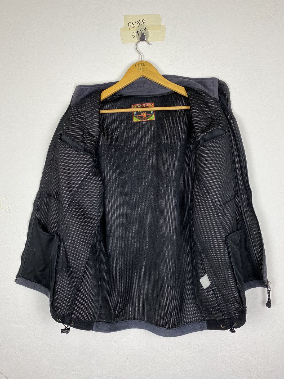 Japanese Brand Helmut Lang Wind Breaker Fleece Jacket Size US L / EU 52-54 / 3 - 4 Thumbnail