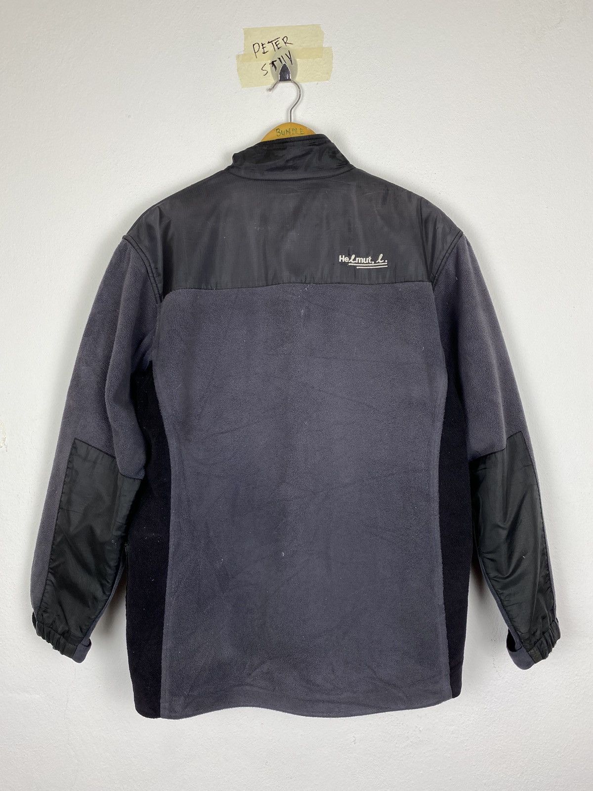 Japanese Brand Helmut Lang Wind Breaker Fleece Jacket Size US L / EU 52-54 / 3 - 3 Thumbnail