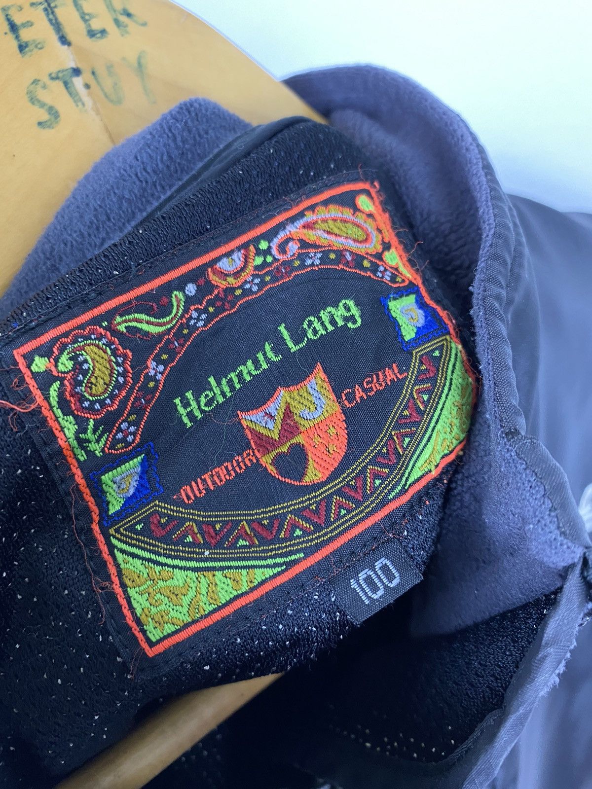 Japanese Brand Helmut Lang Wind Breaker Fleece Jacket Size US L / EU 52-54 / 3 - 10 Thumbnail