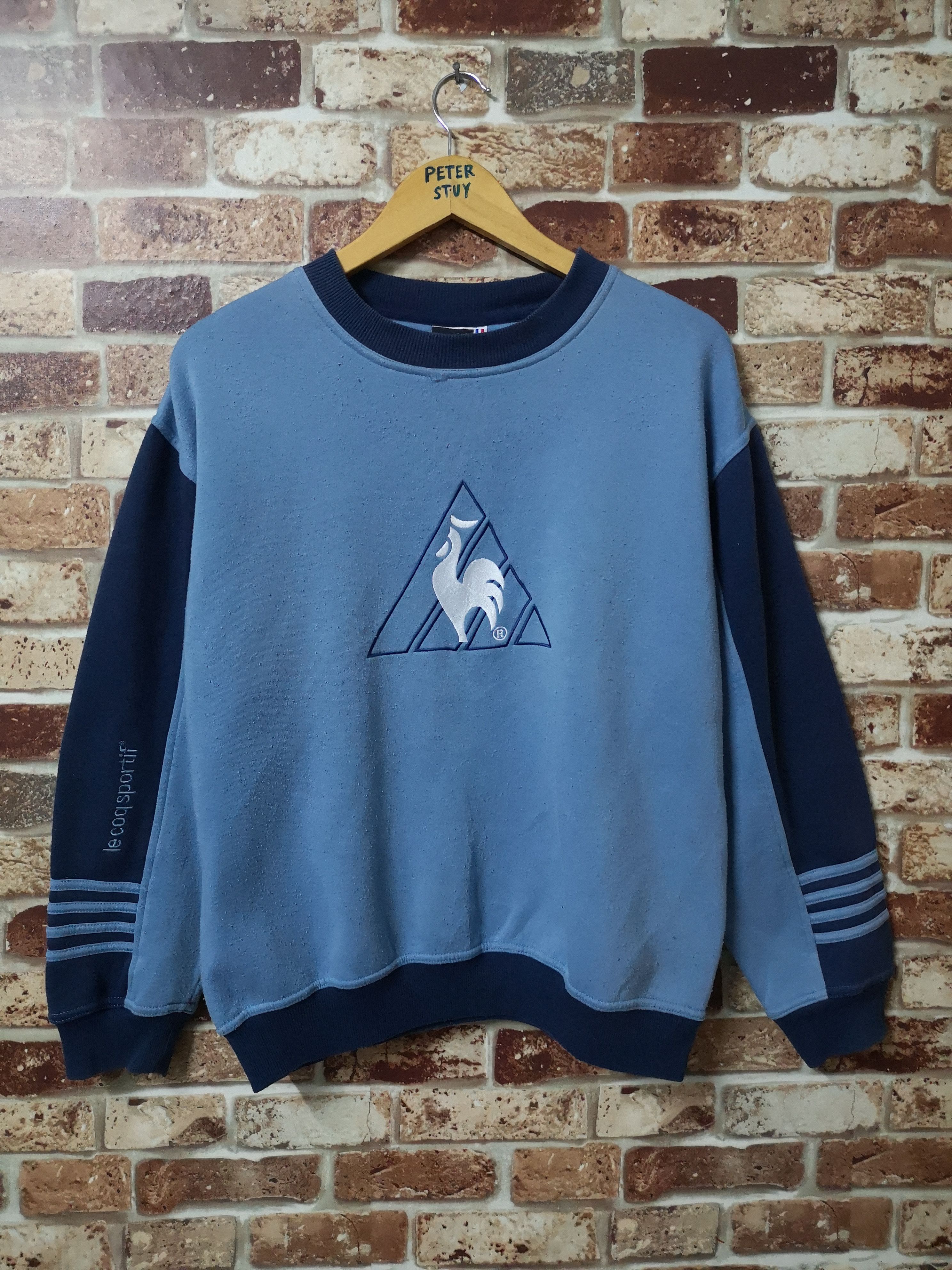 Le Coq Sportif × Vintage Vintage Le Coq Sportif Sweatshirt Size US M / EU 48-50 / 2 - 1 Thumbnail