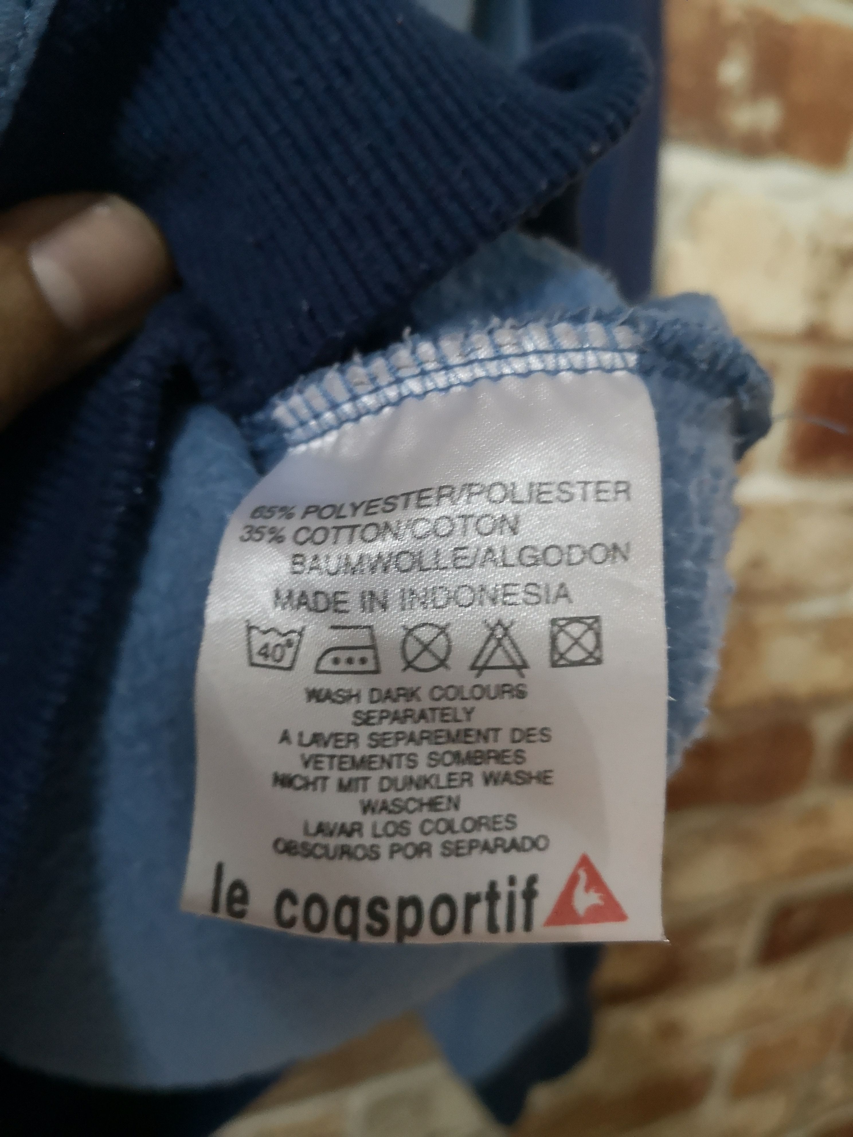 Le Coq Sportif × Vintage Vintage Le Coq Sportif Sweatshirt Size US M / EU 48-50 / 2 - 6 Thumbnail