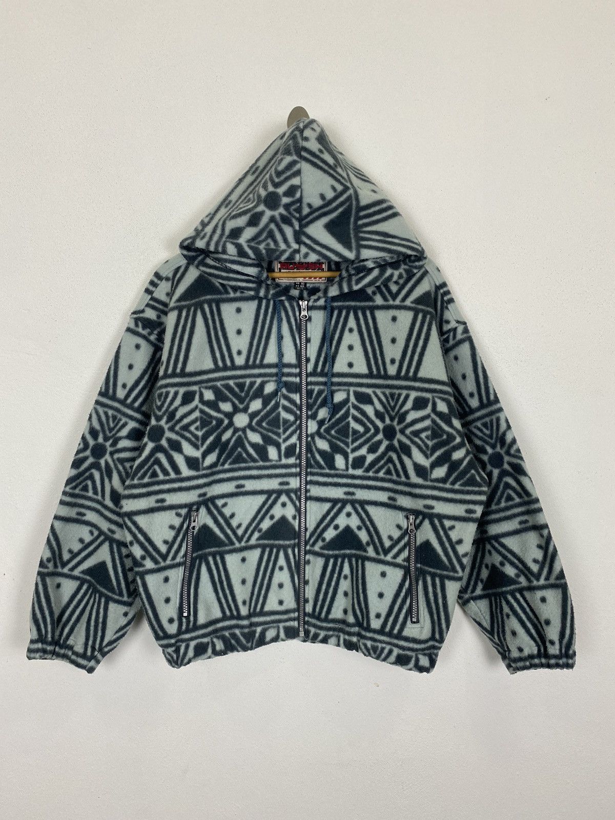 Goldwin × Vintage VINTAGE GOLDWIN PRINTED FLEECE HODDIES JACKET -GK118 Size US M / EU 48-50 / 2 - 11 Thumbnail