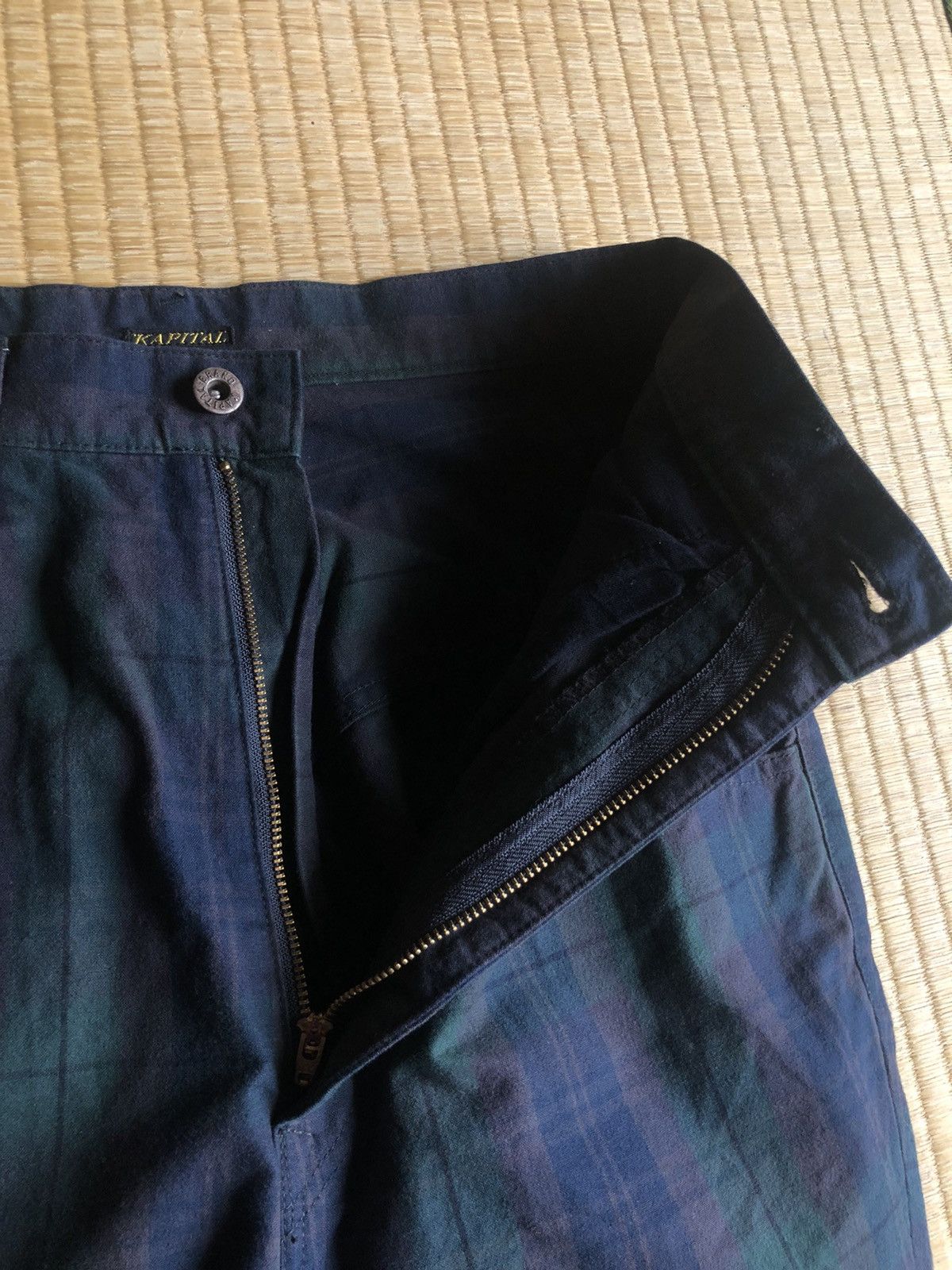 Kapital OG Kapital Kountry Check Cinch Back 🎈Worker Pants Size US 30 / EU 46 - 7 Thumbnail