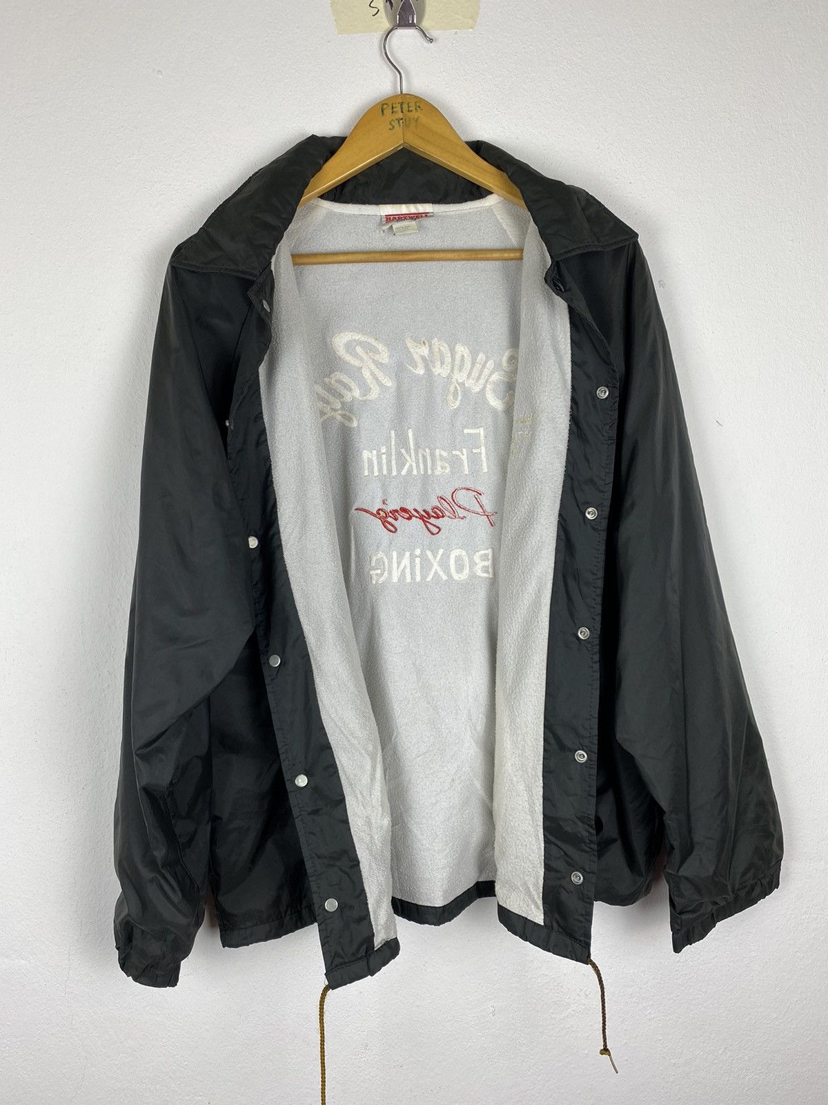 Vintage Vtg Middle Weight Champion Of The World Nylon Jacket Size US L / EU 52-54 / 3 - 5 Thumbnail