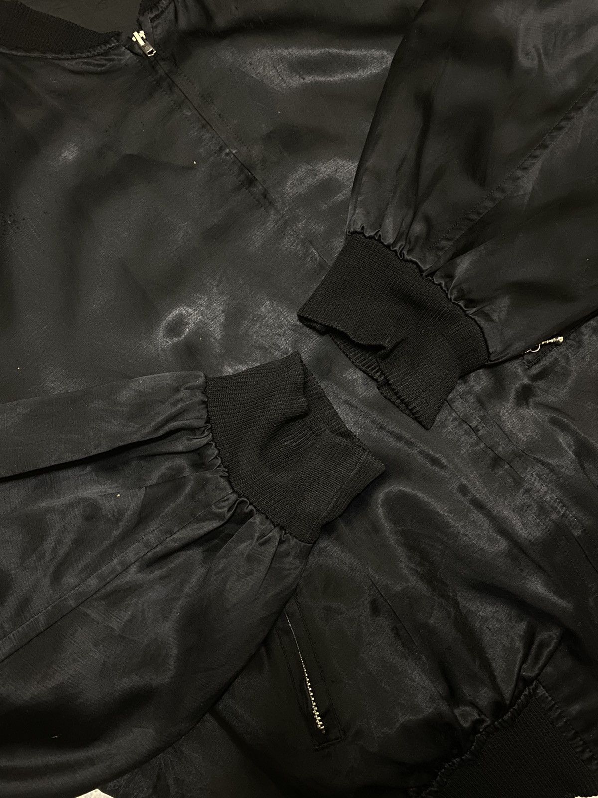 Hysteric Glamour × Vintage VTG 80’s Hysteric Glamour Bomber Jacket Naked “Live On Love” Size US M / EU 48-50 / 2 - 6 Thumbnail