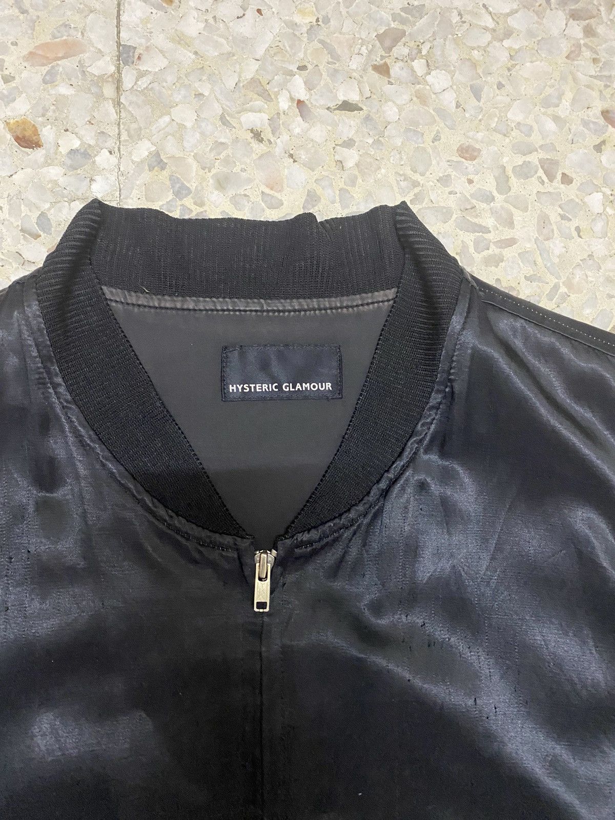 Hysteric Glamour × Vintage VTG 80’s Hysteric Glamour Bomber Jacket Naked “Live On Love” Size US M / EU 48-50 / 2 - 4 Thumbnail